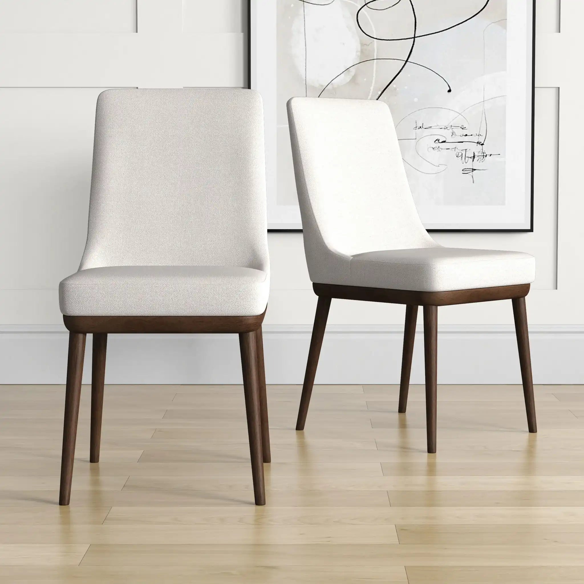 Kate - Mid-Century Modern Dining Chair (Set of 2)