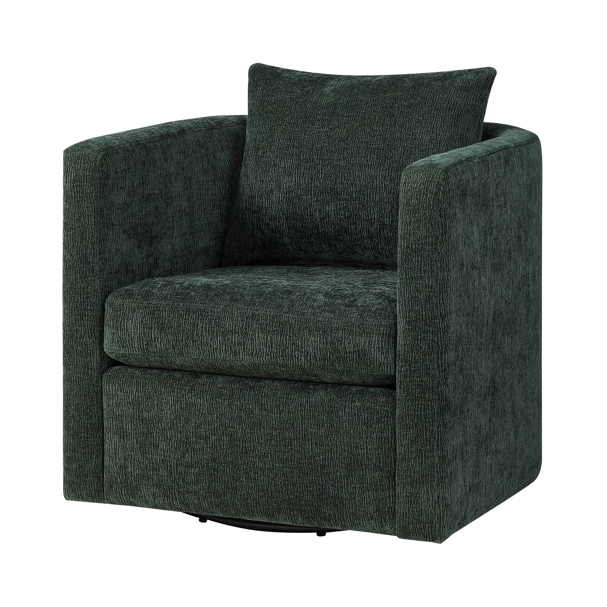 Sutton - Swivel Barrel Chair - Best Buy Furniture