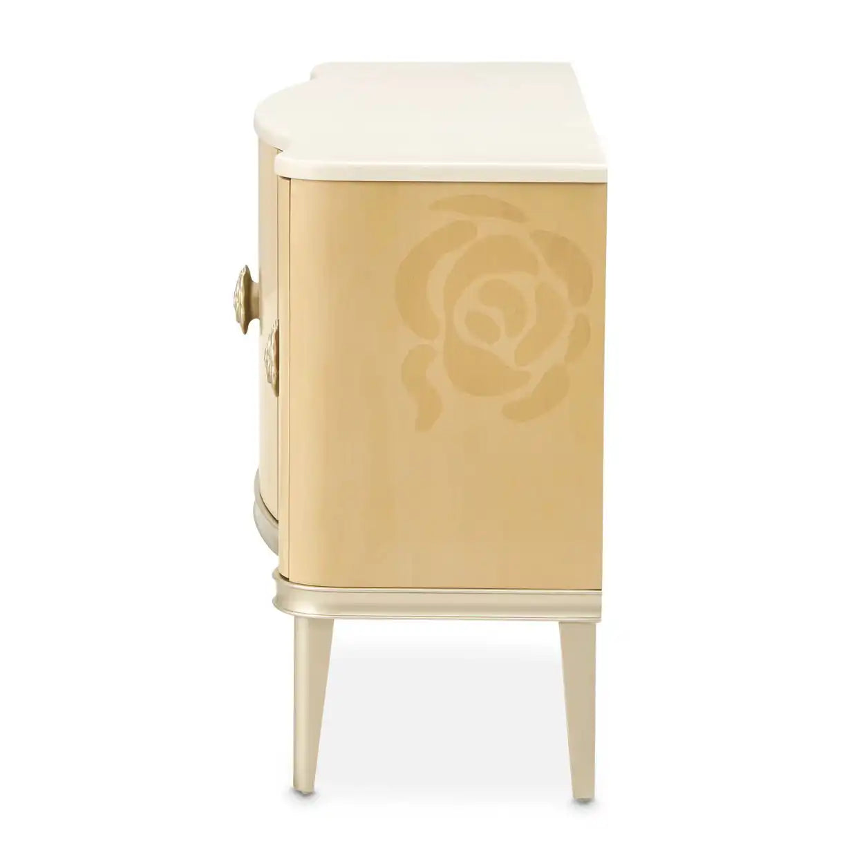 Camellia Field - Wood Sideboard