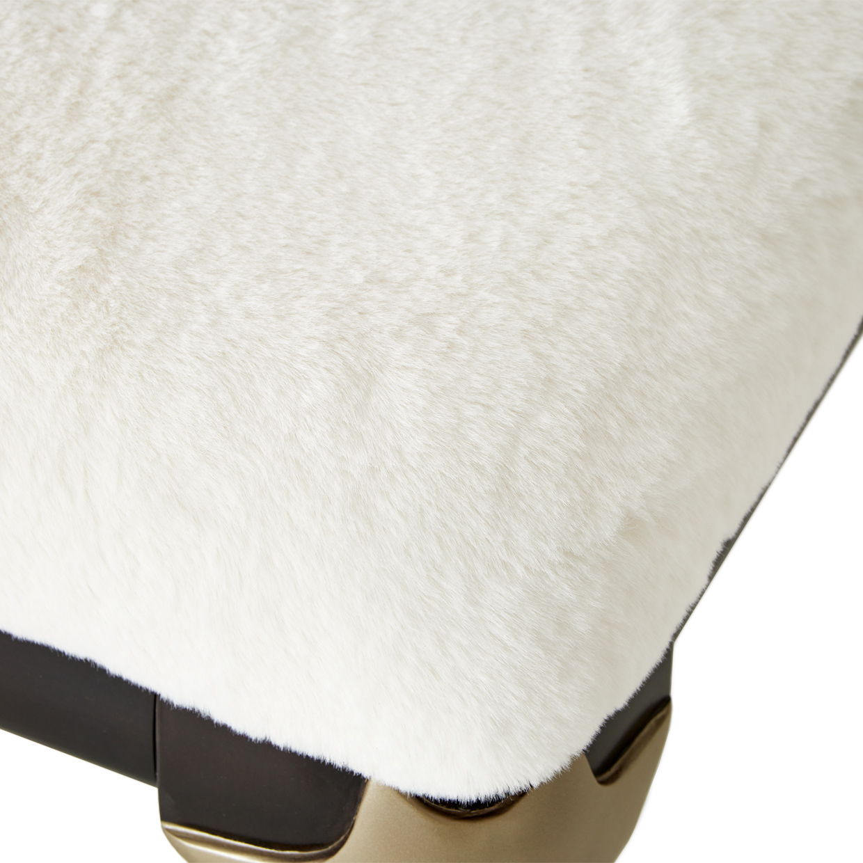 Paris Chic - Bed Bench - Cream / Espresso - Best Buy Furniture