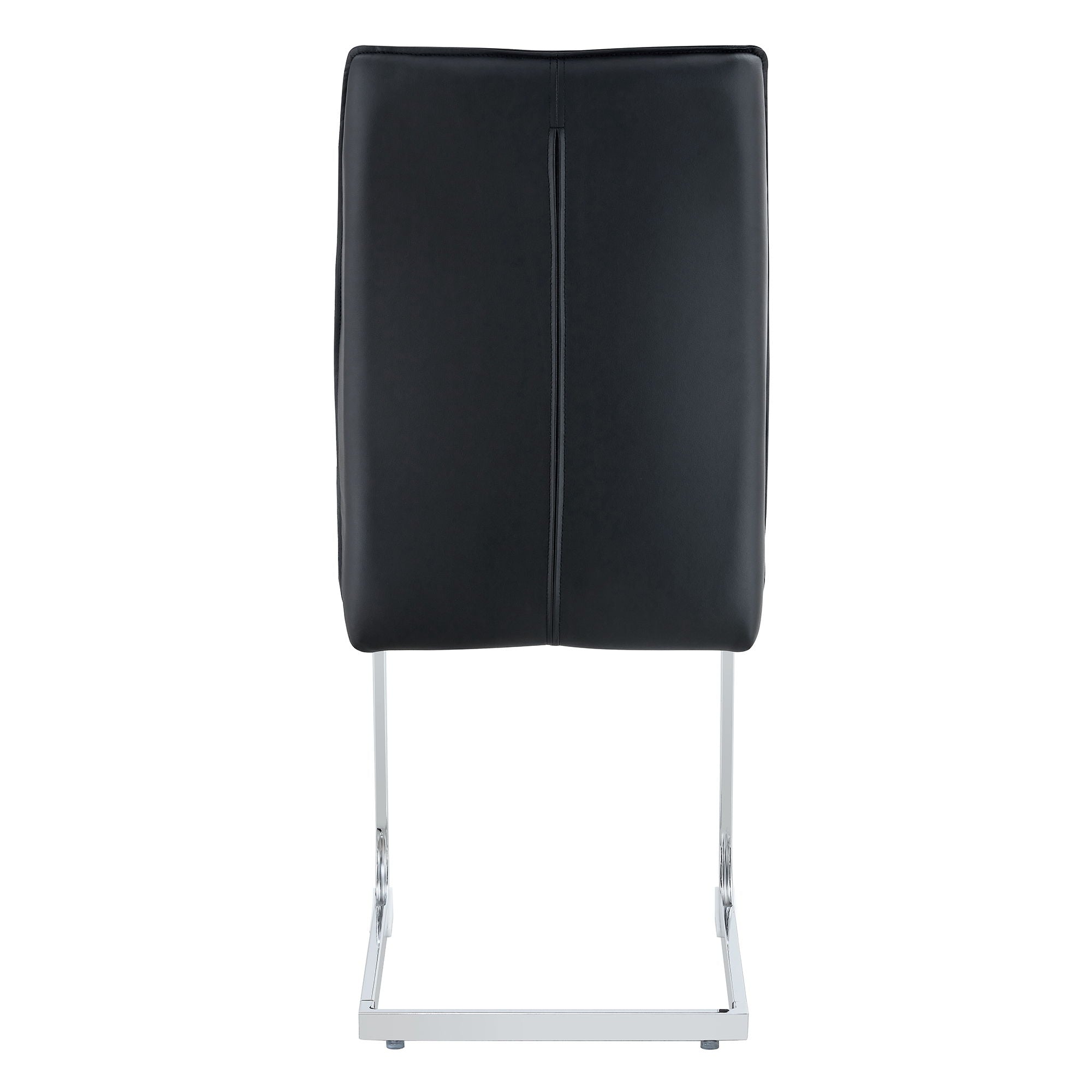 Luxury Simple Arch High Resilience Dining Chair With Arched Leg