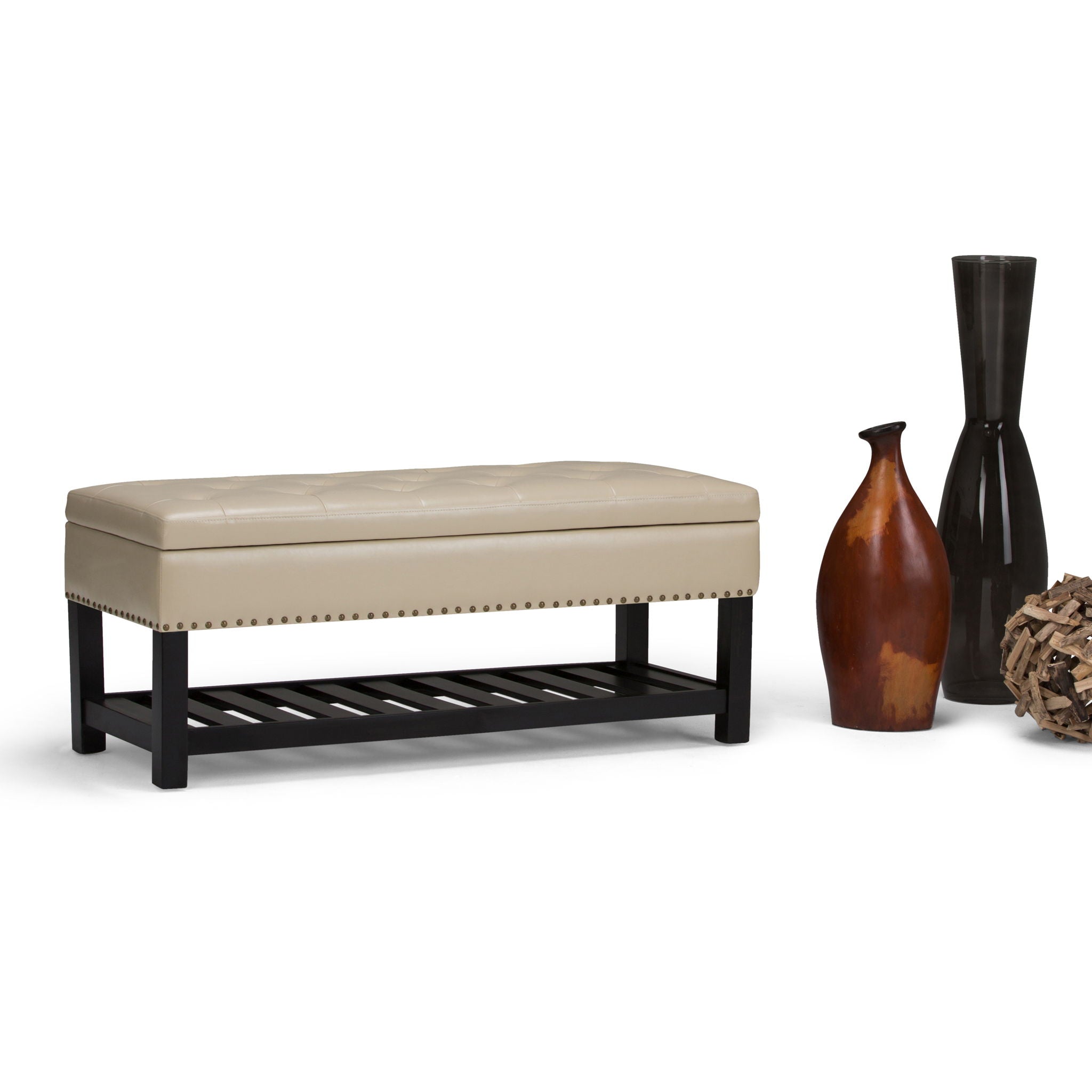 Lomond - Upholstered Storage Ottoman Bench - Best Buy Furniture