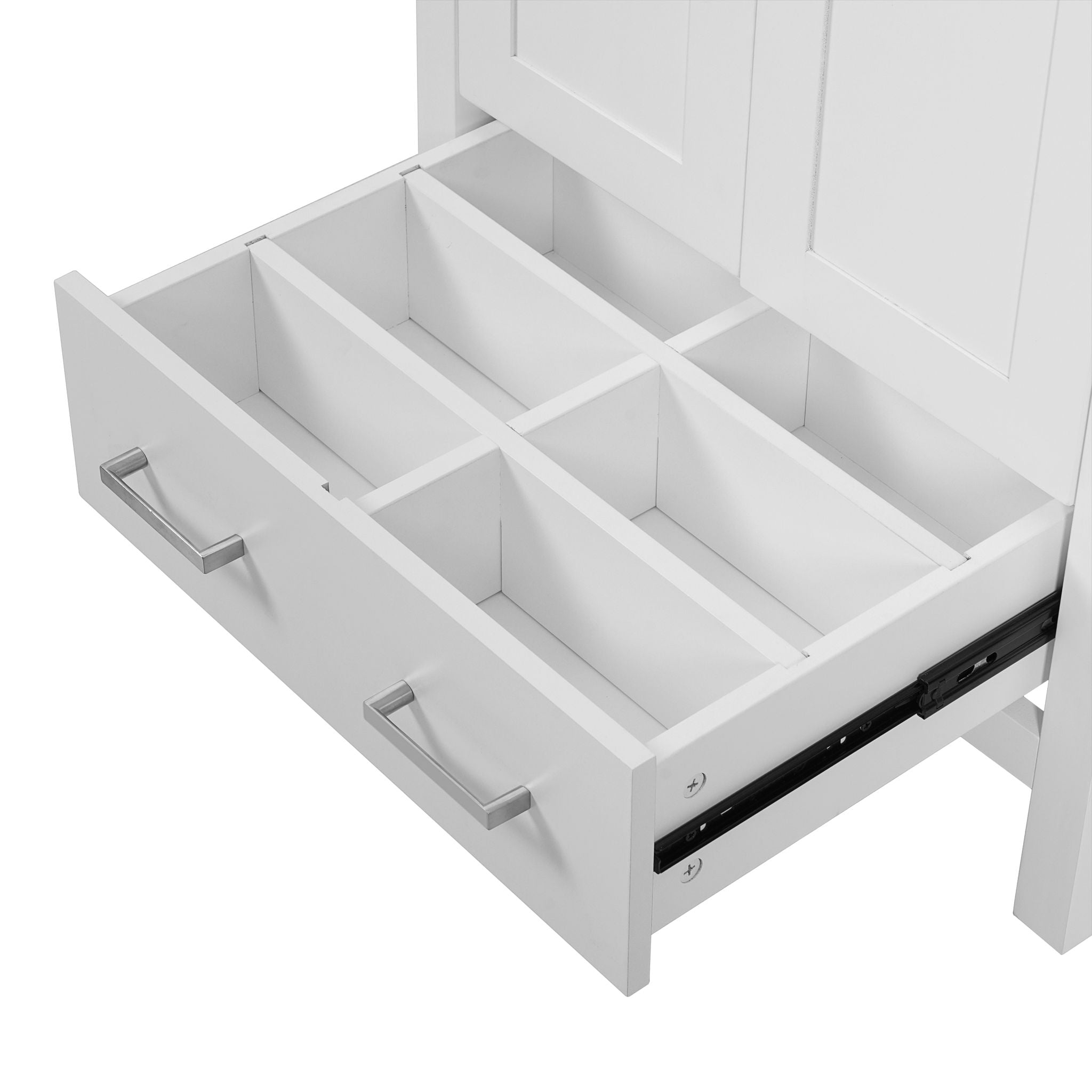 Bathroom Vanity With Integrated Undermount Ceramic Sink, 2 Doors And 1 Drawer, Soft Close Hinges - Best Buy Furniture