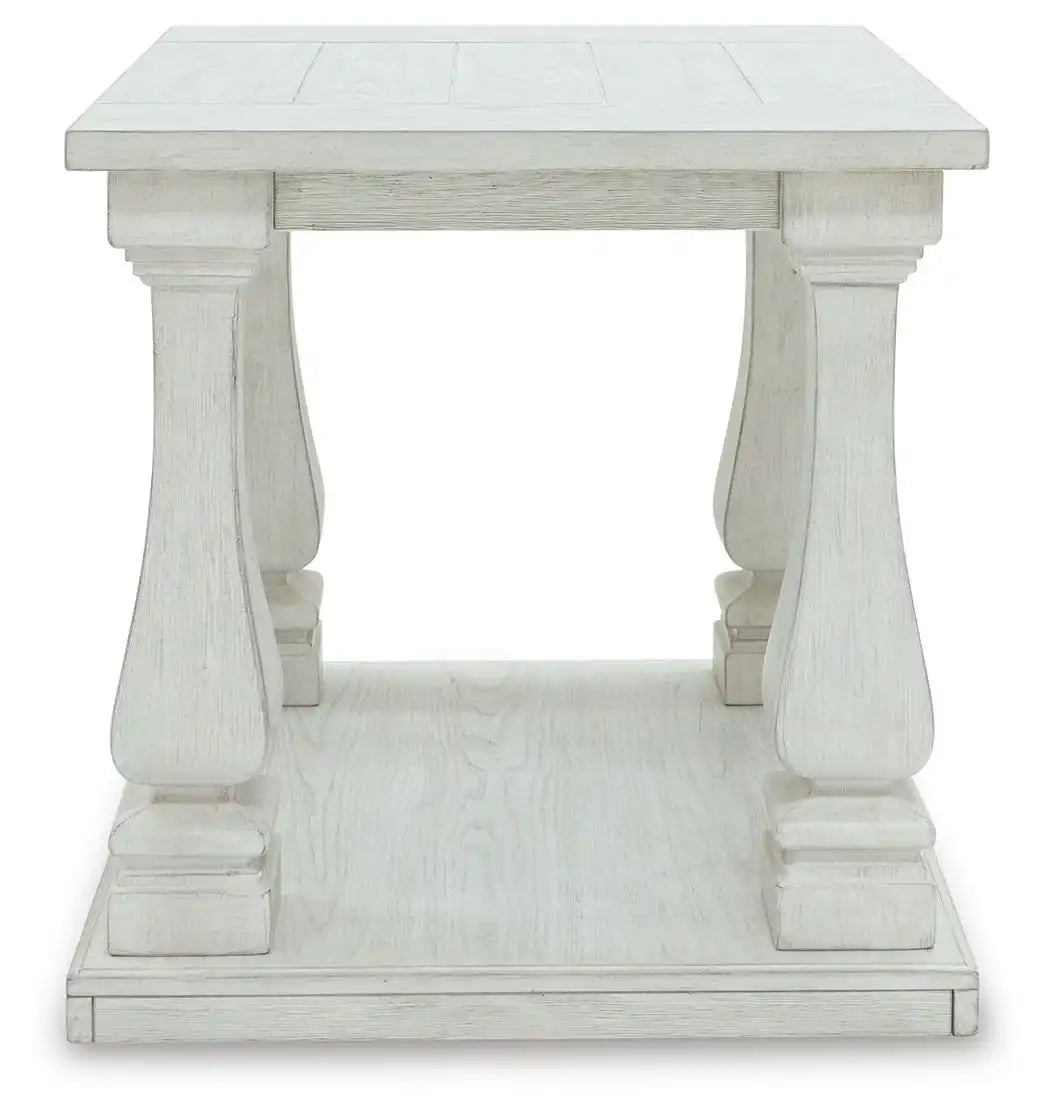 Arlendyne - Antique White - Rectangular End Table