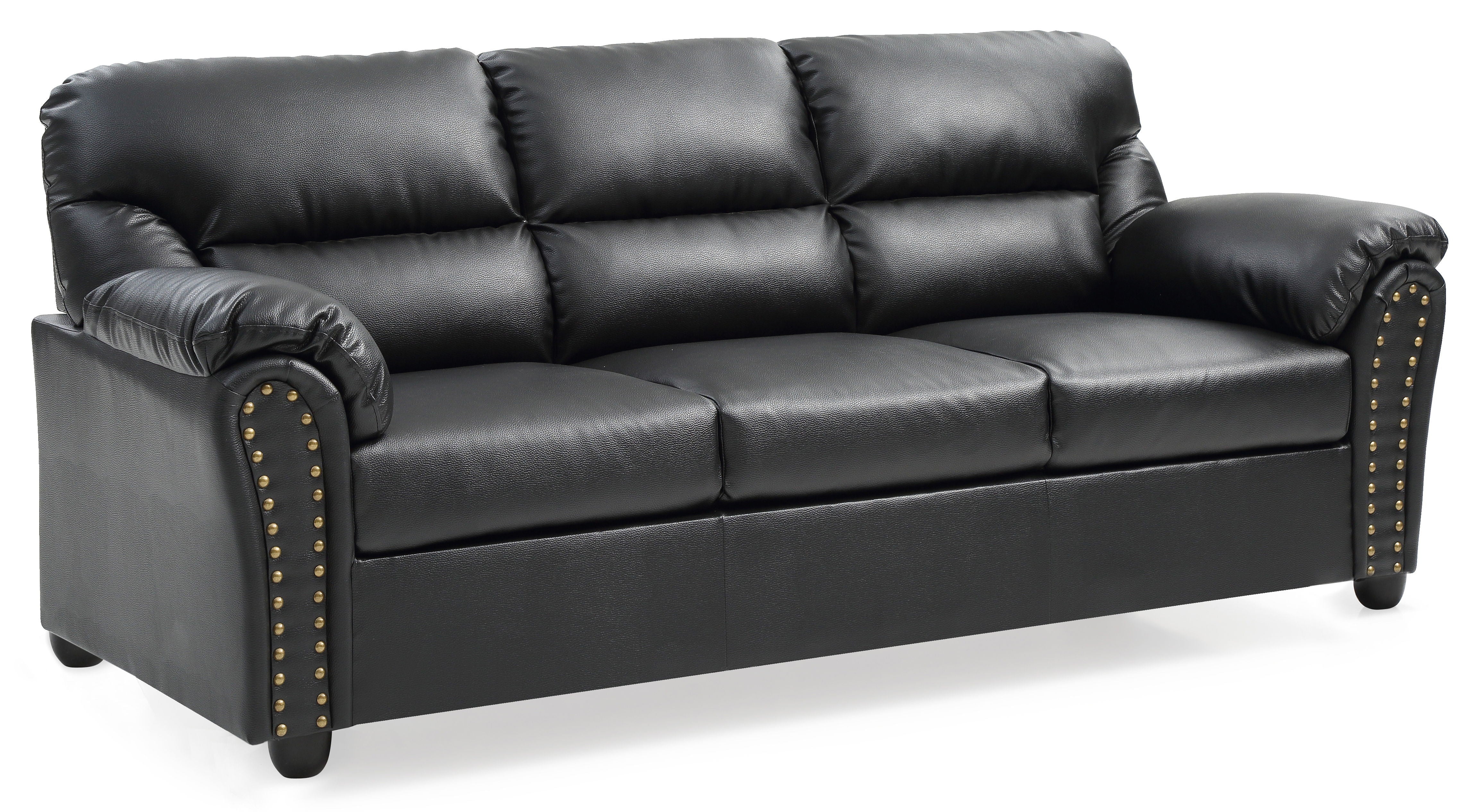 Olney - Sofa - Black - Best Buy Furniture