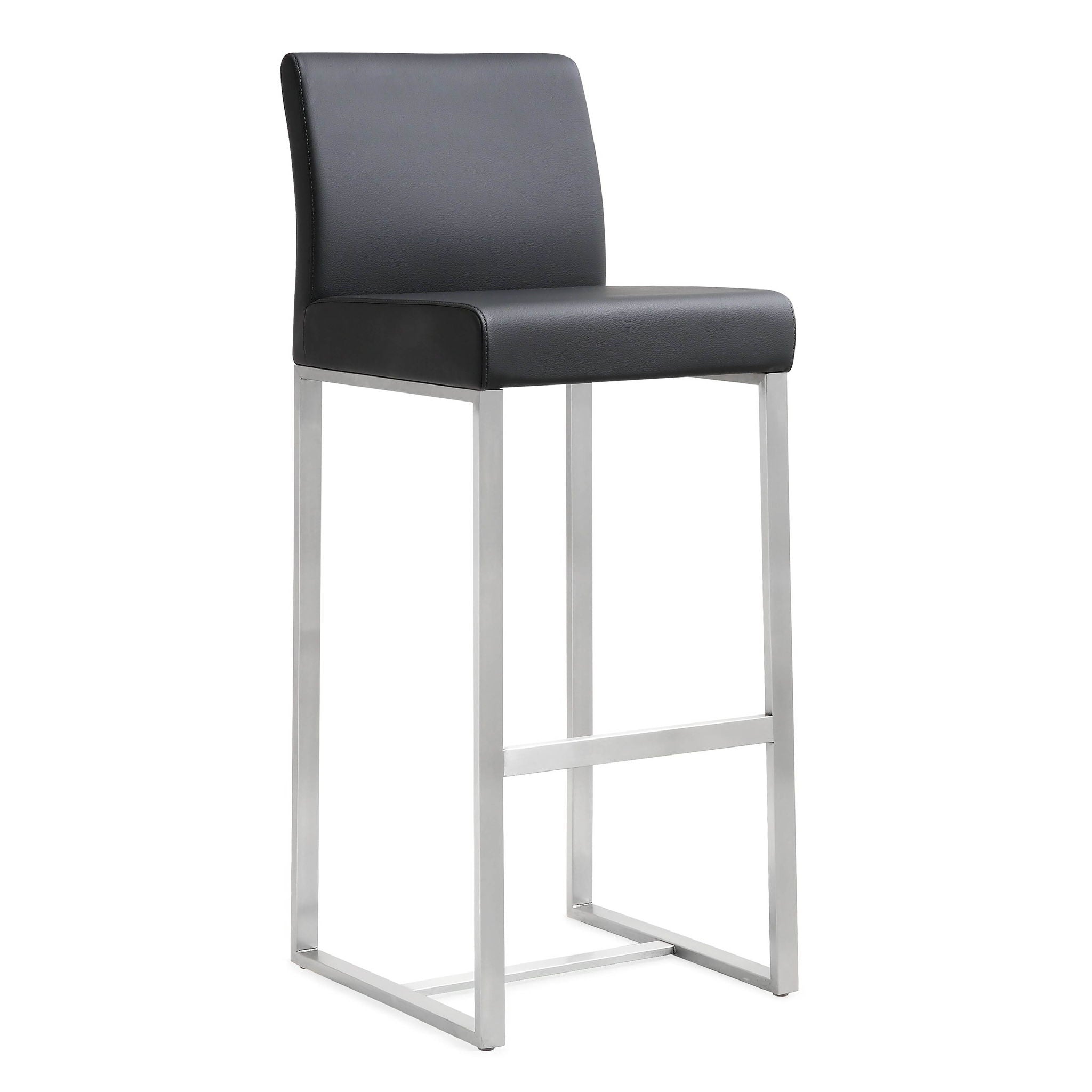 Denmark - Stainless Steel Barstool (Set of 2)