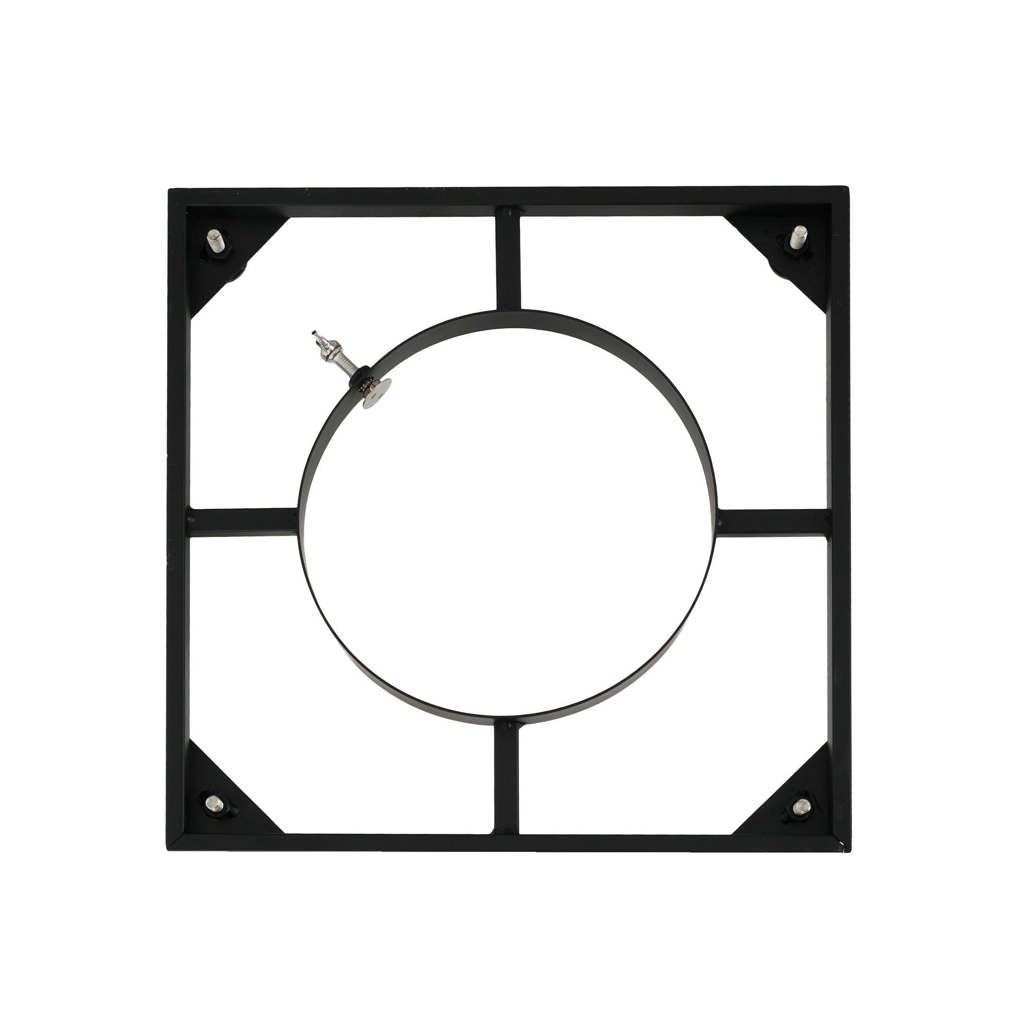 Modern Tank Holder Side Table With Smooth Concrete Surface