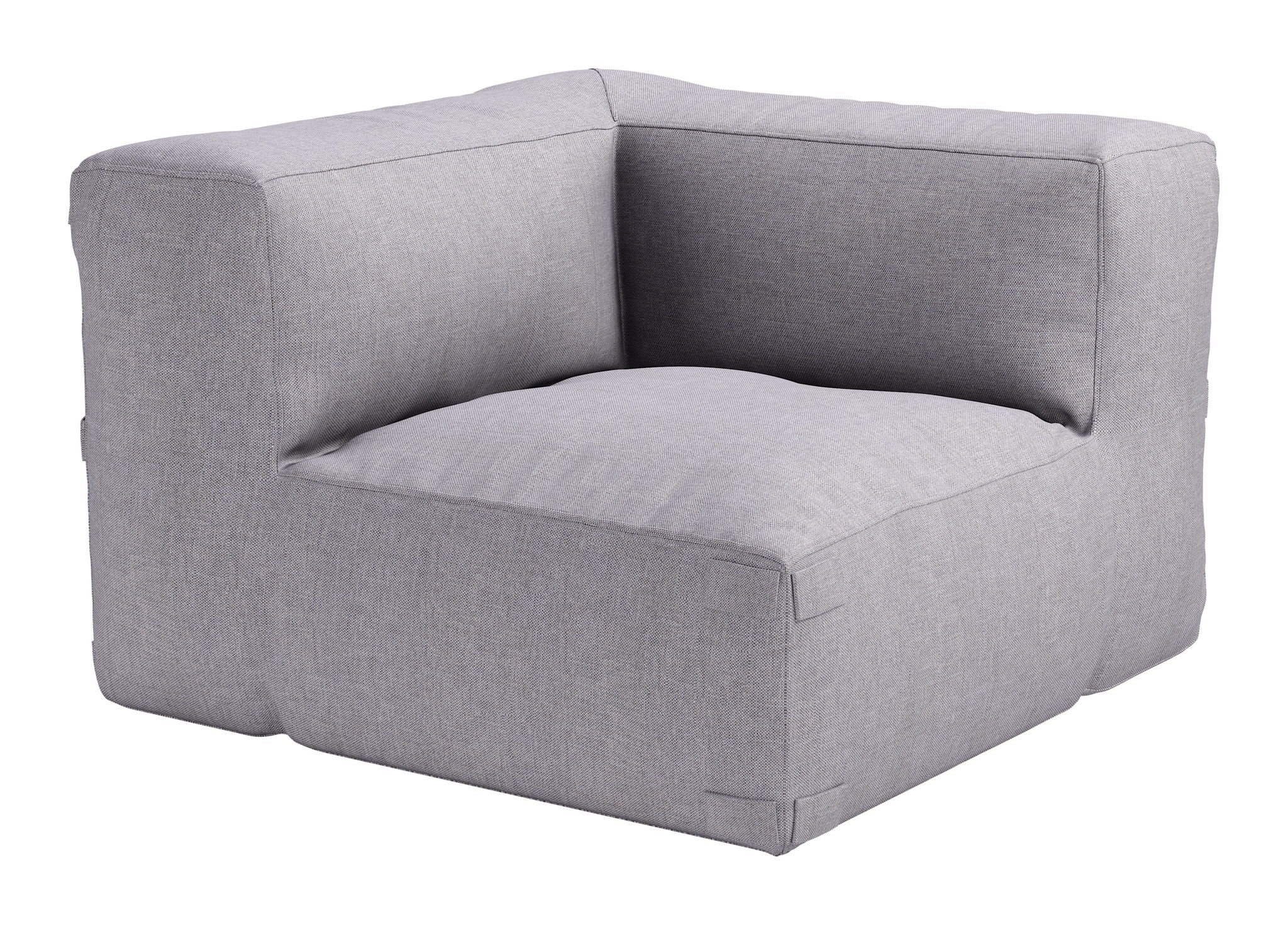 Luanda - Corner Chair - Gray