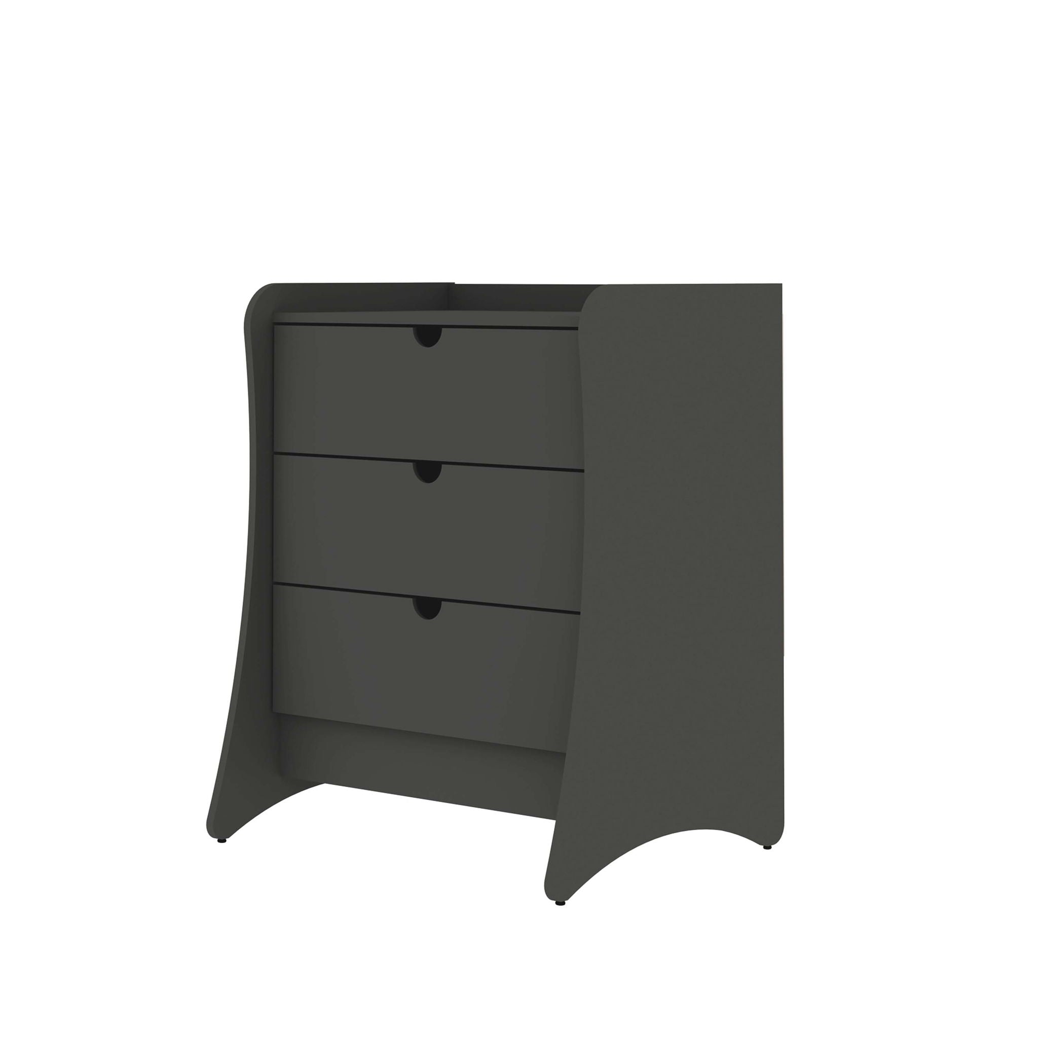 Coney - Nightstand With 3 Drawers