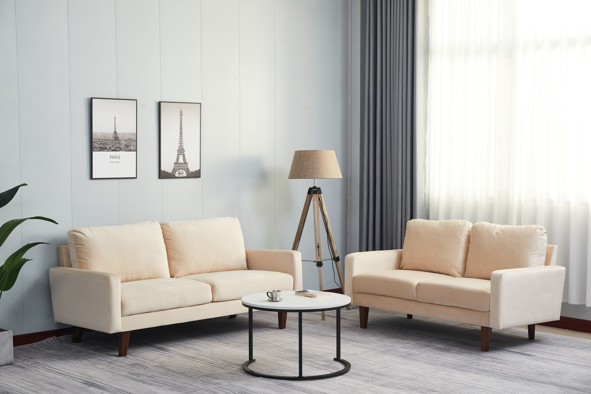 Comfortable Loveseat With Durable Construction