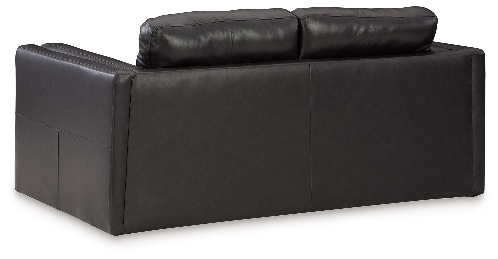 Amiata - Loveseat - Onyx - Best Buy Furniture
