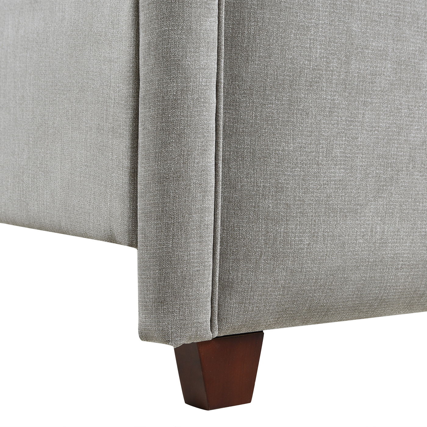 Carmen - Upholstered Wingback Panel Bed Frame