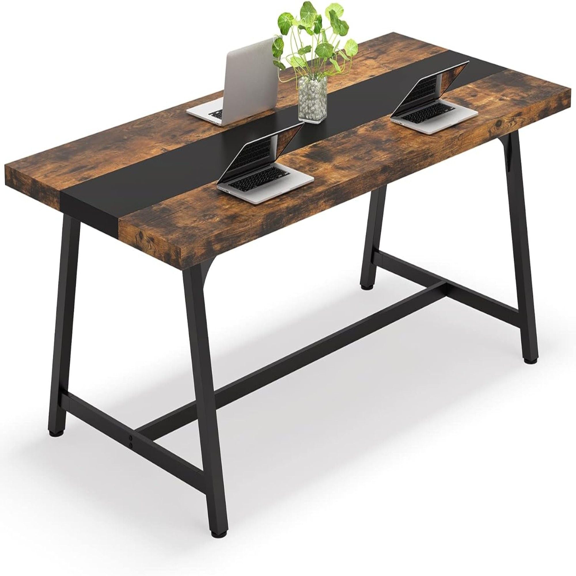 Modern Rectangular Conference Table For 6 - 8 People, Office Executive Desk