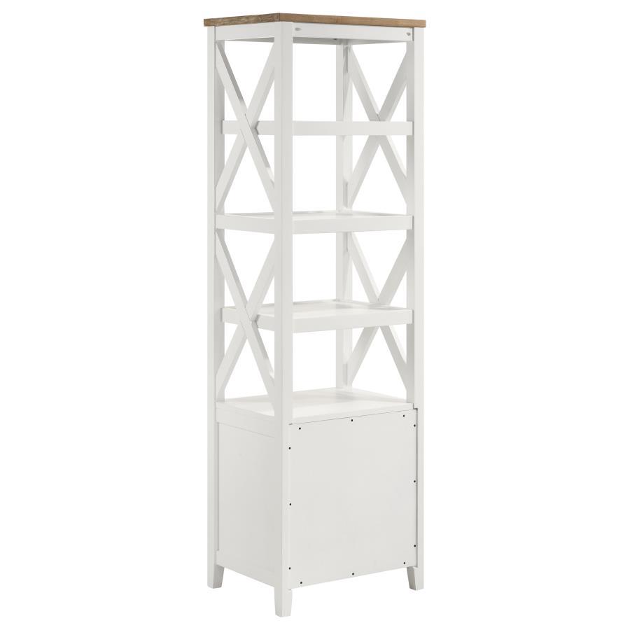 Hollis - 3 Piece TV Stand Entertainment Center - White