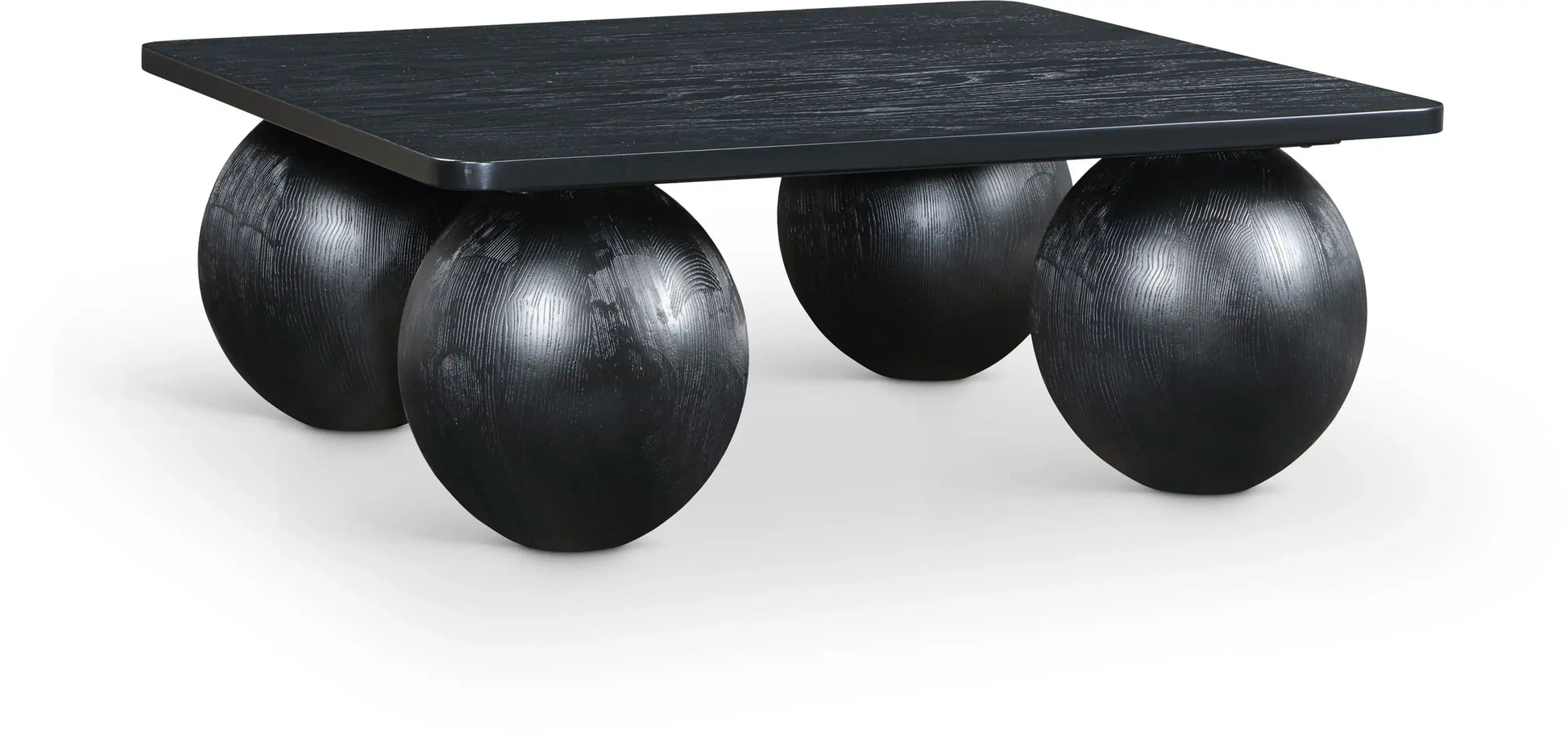 Fitch - Oak Veneer Coffee Table - 4 Legs - Best Buy Furniture