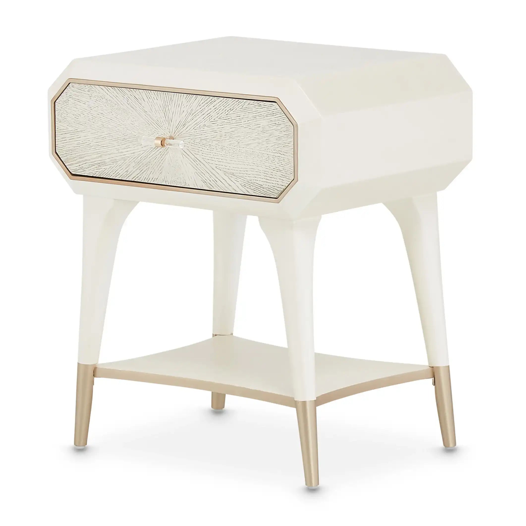 La Rachelle - 1-Drawer Nightstand - Champagne