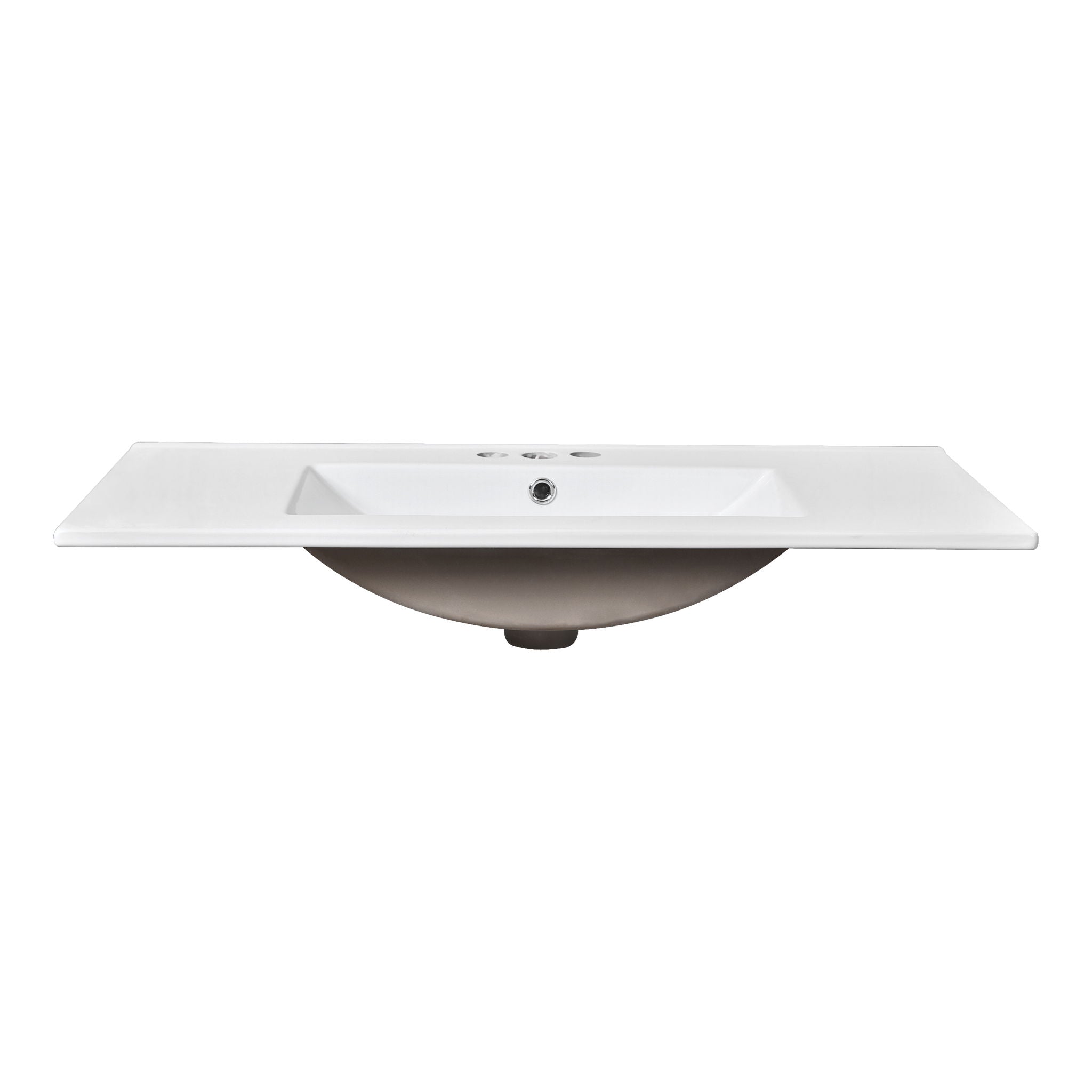 Bathroom Vanity With Top Sink, 2 Drawers And Tip Out Drawer