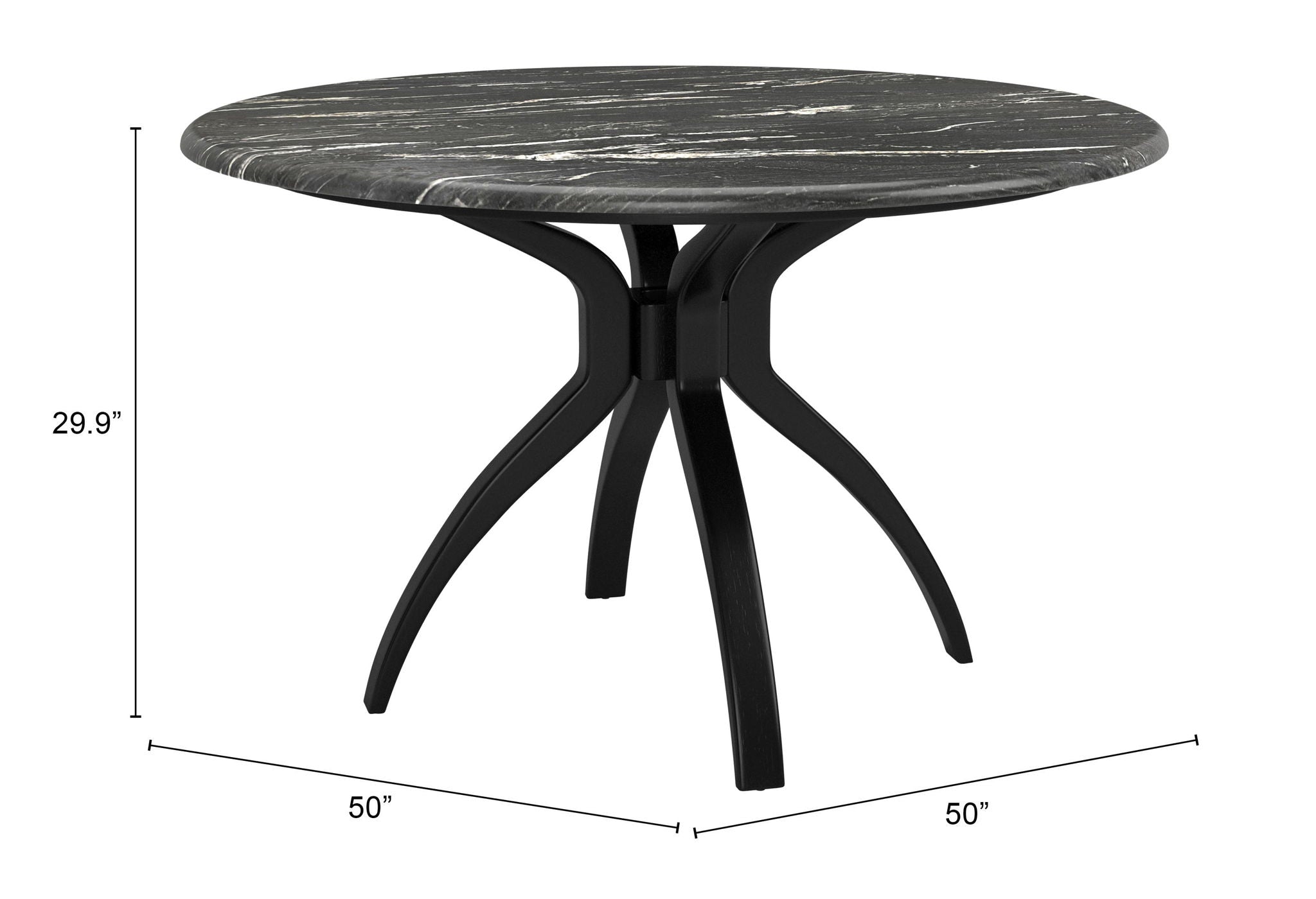 Sumay - Dining Table - Black