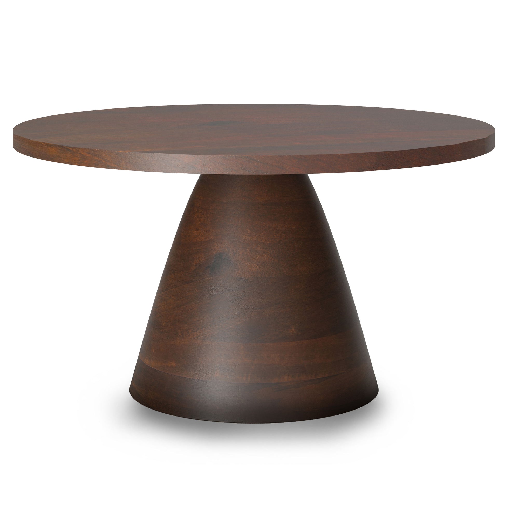 Winnie - Round Coffee Table - Walnut - Best Buy Furniture