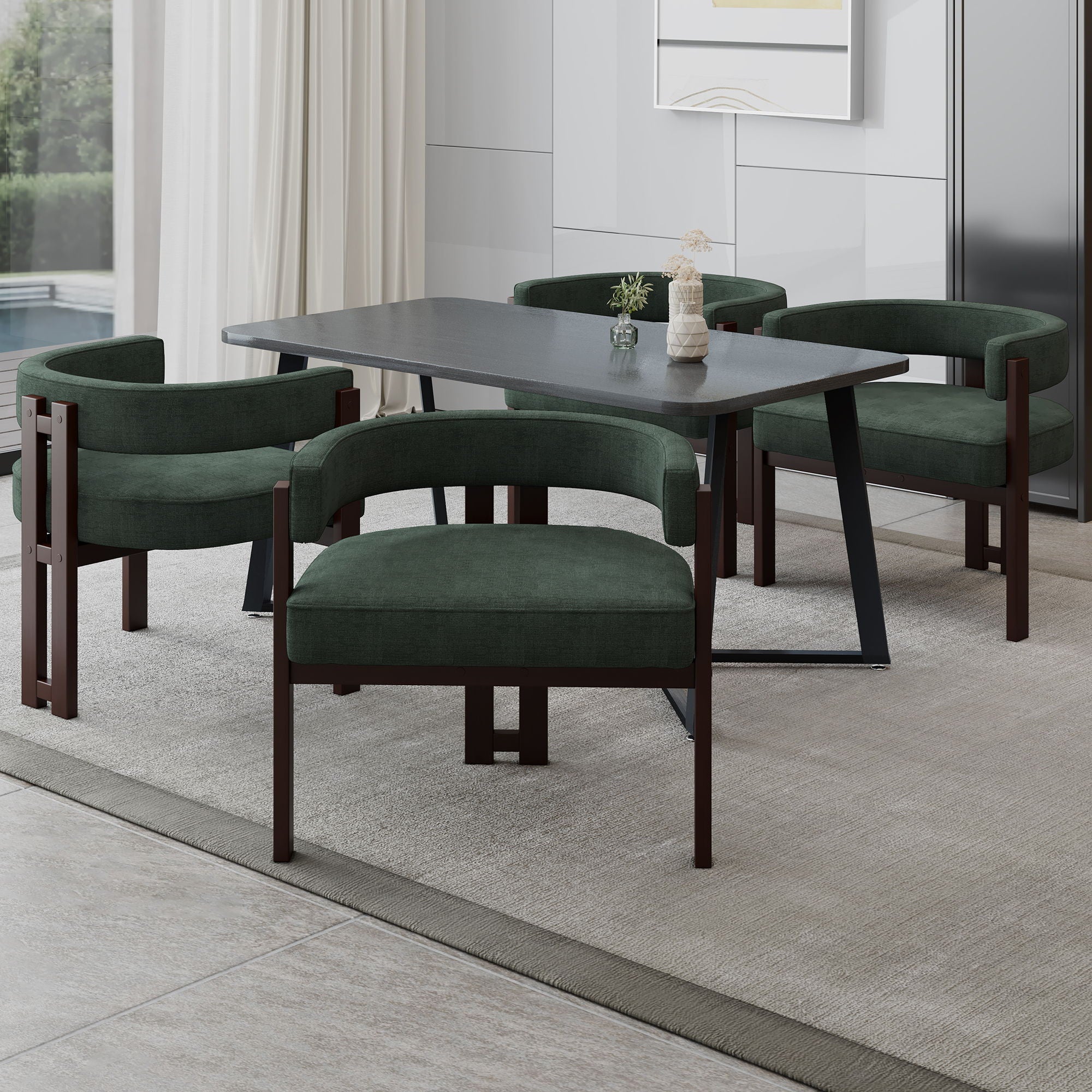 Modern Accent Teddy Upholstered Armchair