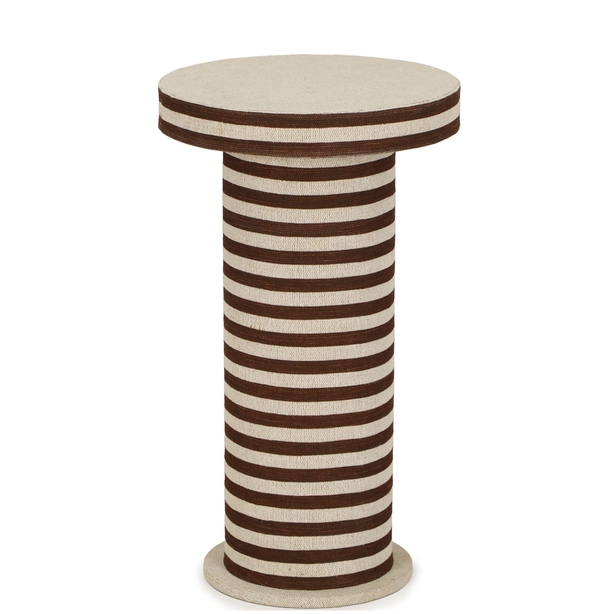 Lyra - Striped Cotton Jute Contract-Grade Table