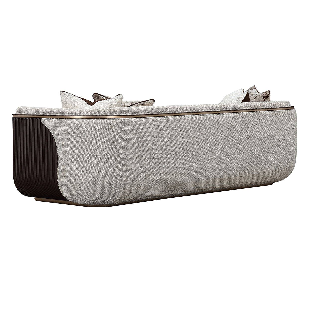 West Kensington - Sofa - Buff / Medium Espresso