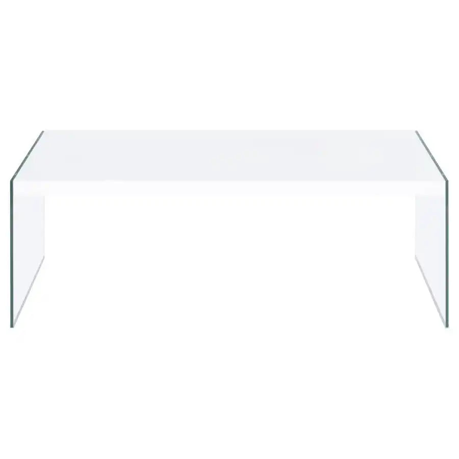 Opal - Rectangular Glass Frame Table