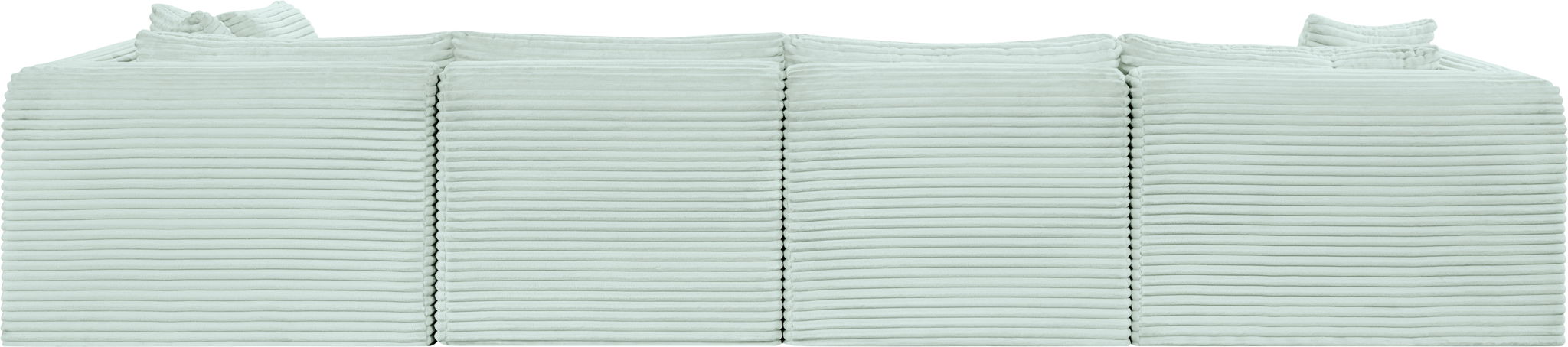 Shaggy - 6 Piece Modular U-Shaped Sectional