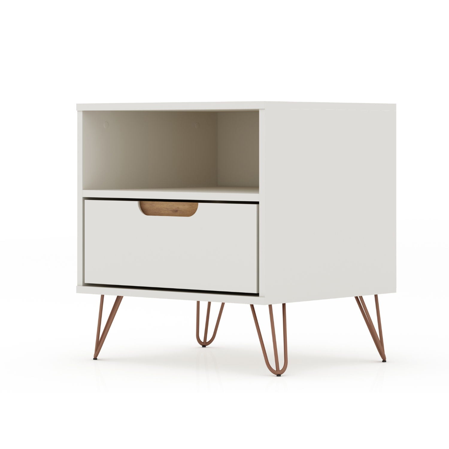 Rockefeller - Nightstand With 1 Drawer - Off White