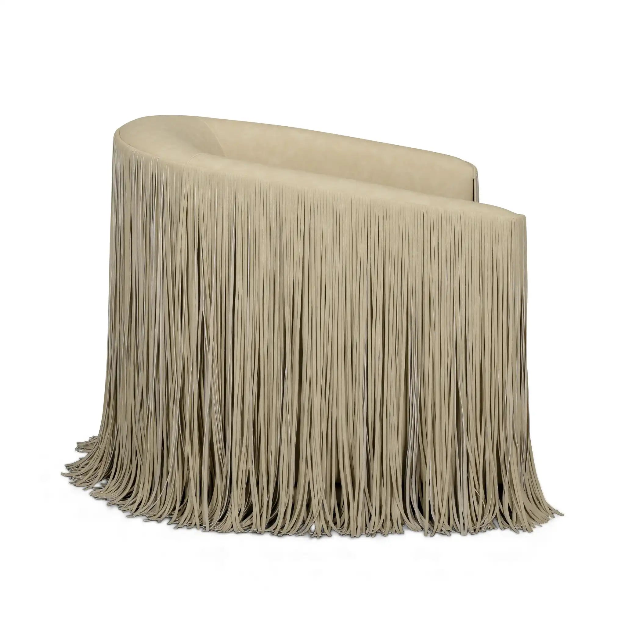 Shag Me - Vegan Leather Swivel Chair