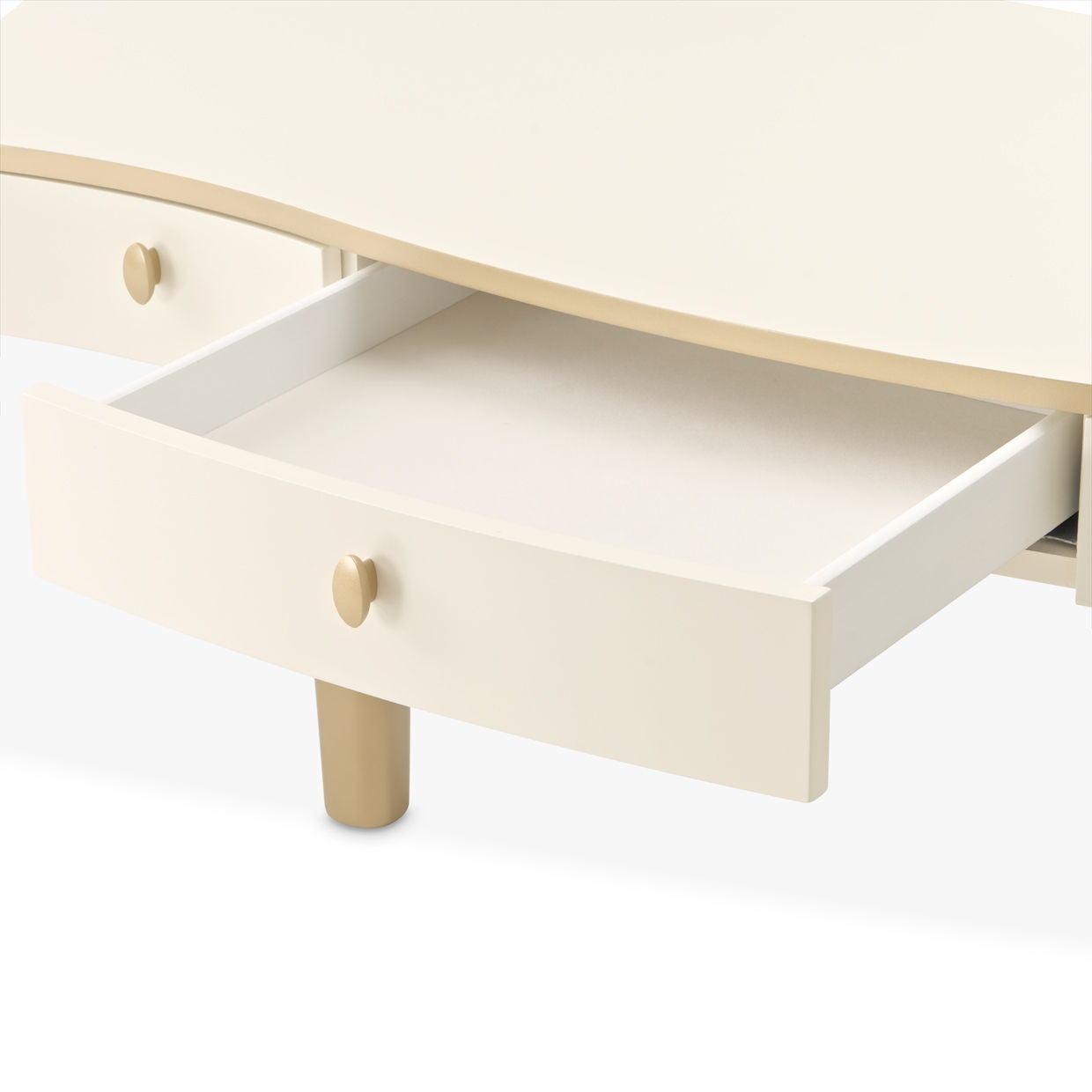 La Terrazza - Vanity Desk - Creamy Pearl
