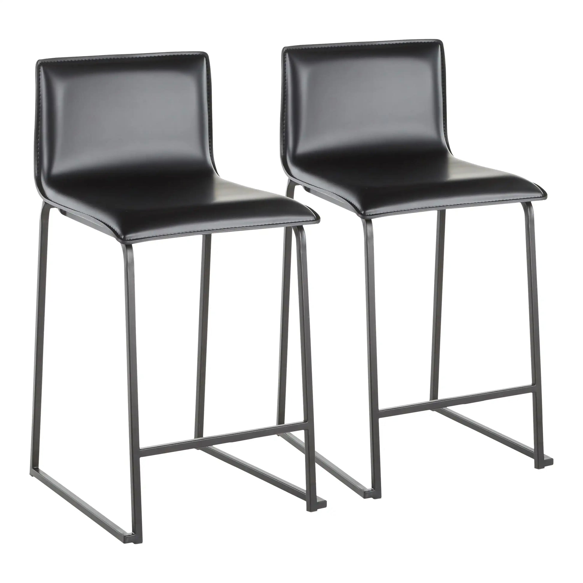 Mara - Upholstered Contemporary Counter Stool (Set of 2) - Best Buy Furniture