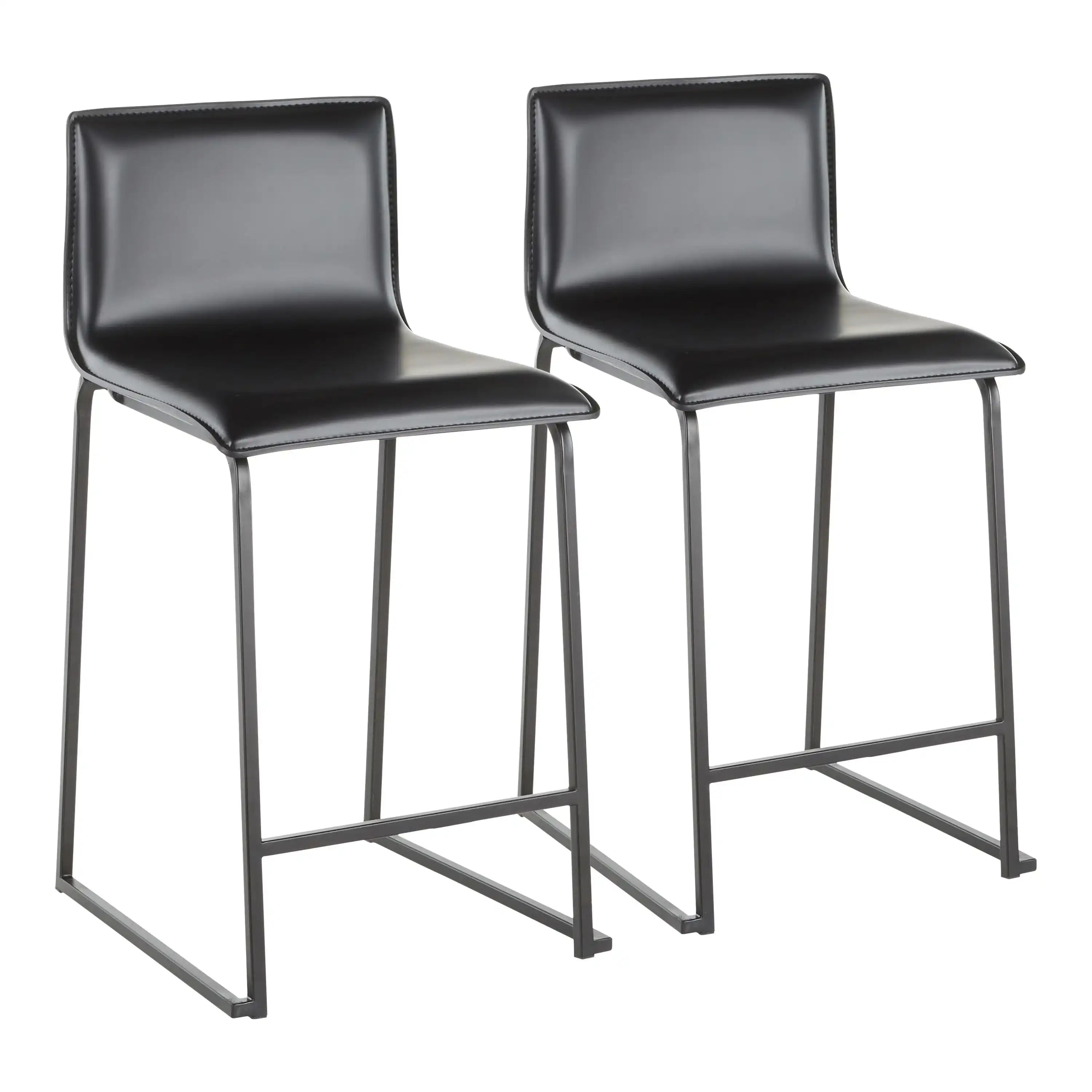 Mara - Upholstered Contemporary Counter Stool (Set of 2) - Best Buy Furniture