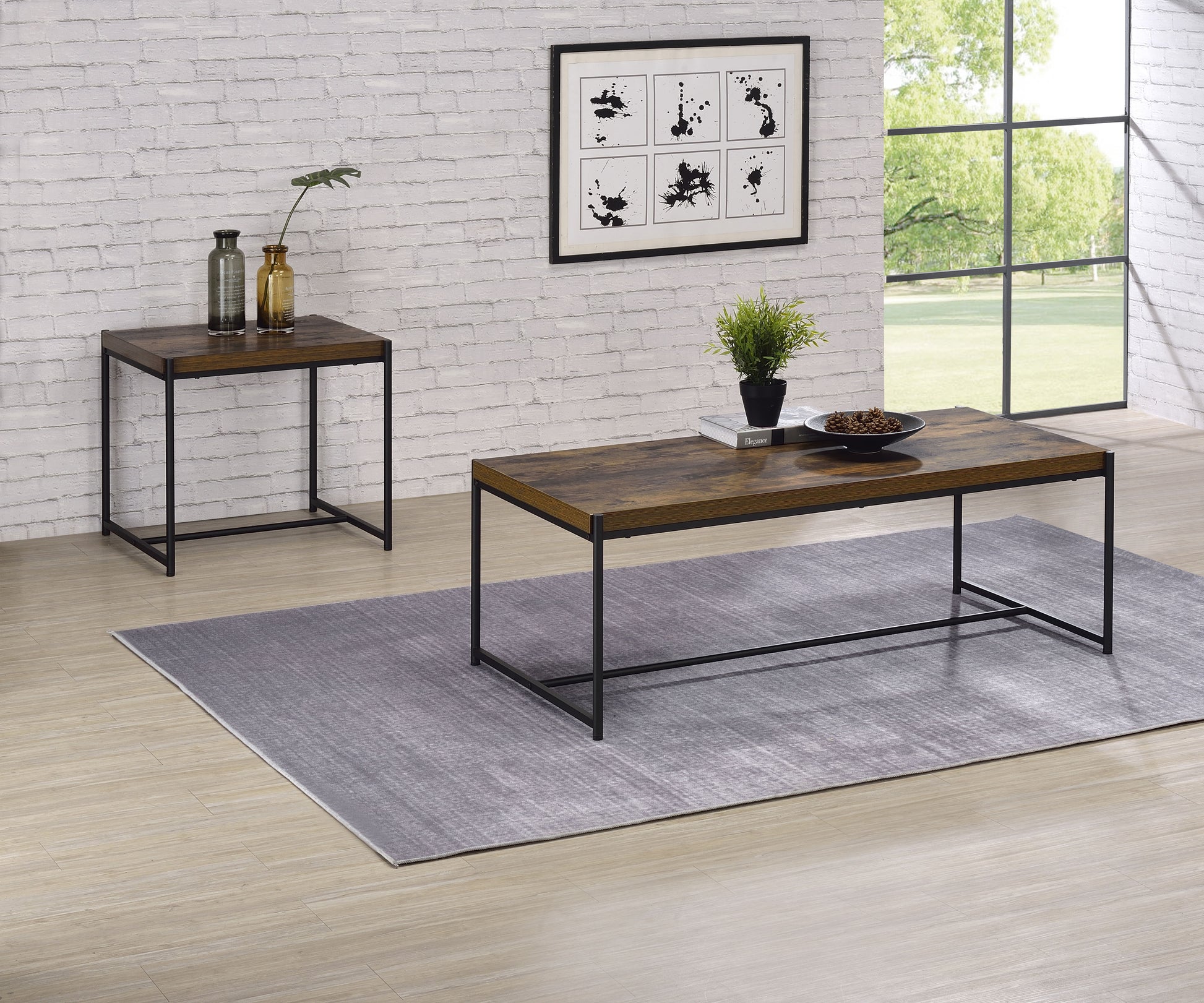 Lennox - 3 Piece Coffee And End Table (Set of 3) - Best Buy Furniture