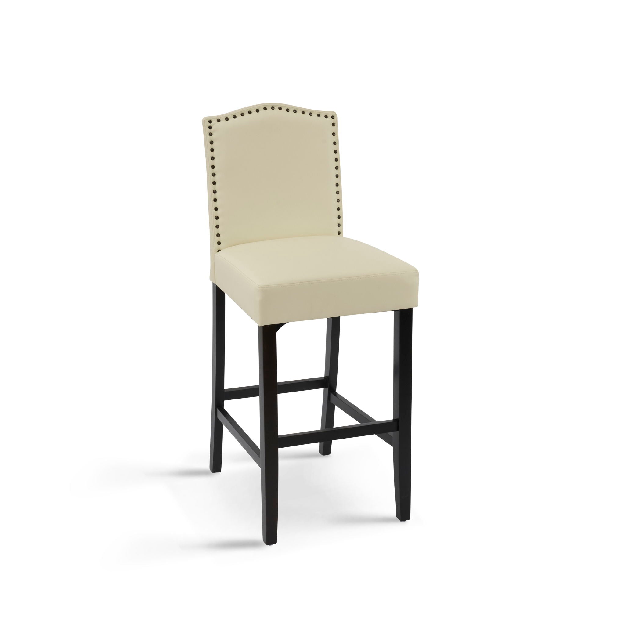 Counter Height Upholstered Bar Stools (Set of 2)