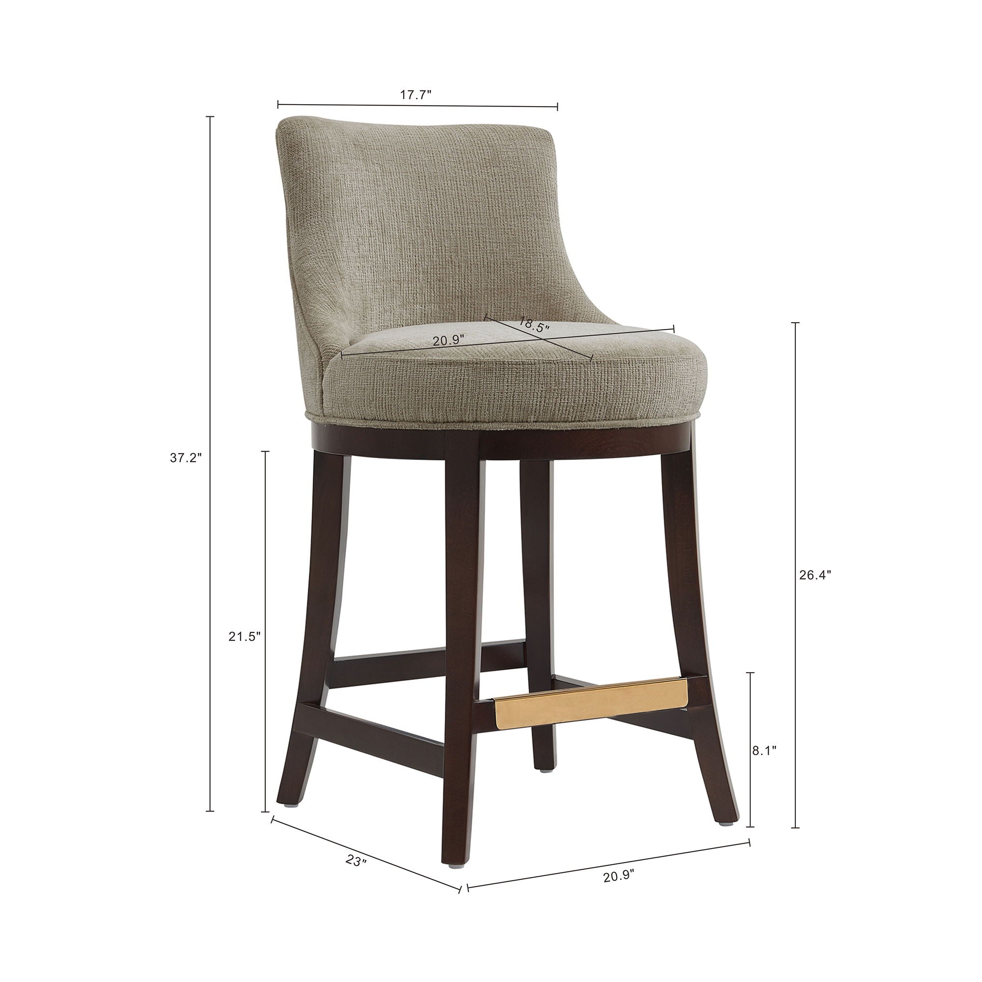 Lucia - Counter Stool