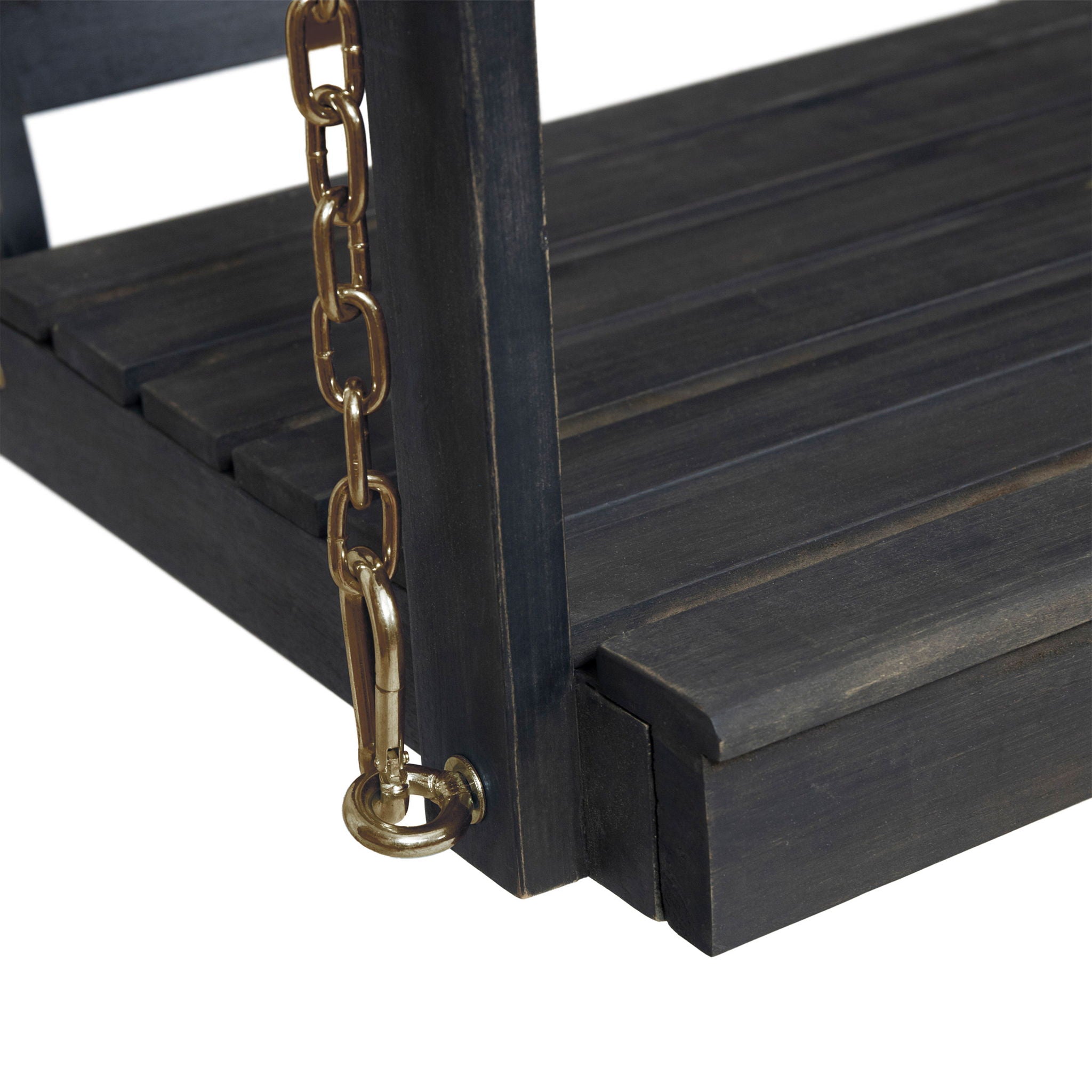 Tambora - Porch Swing Acacia Wood Slat Design