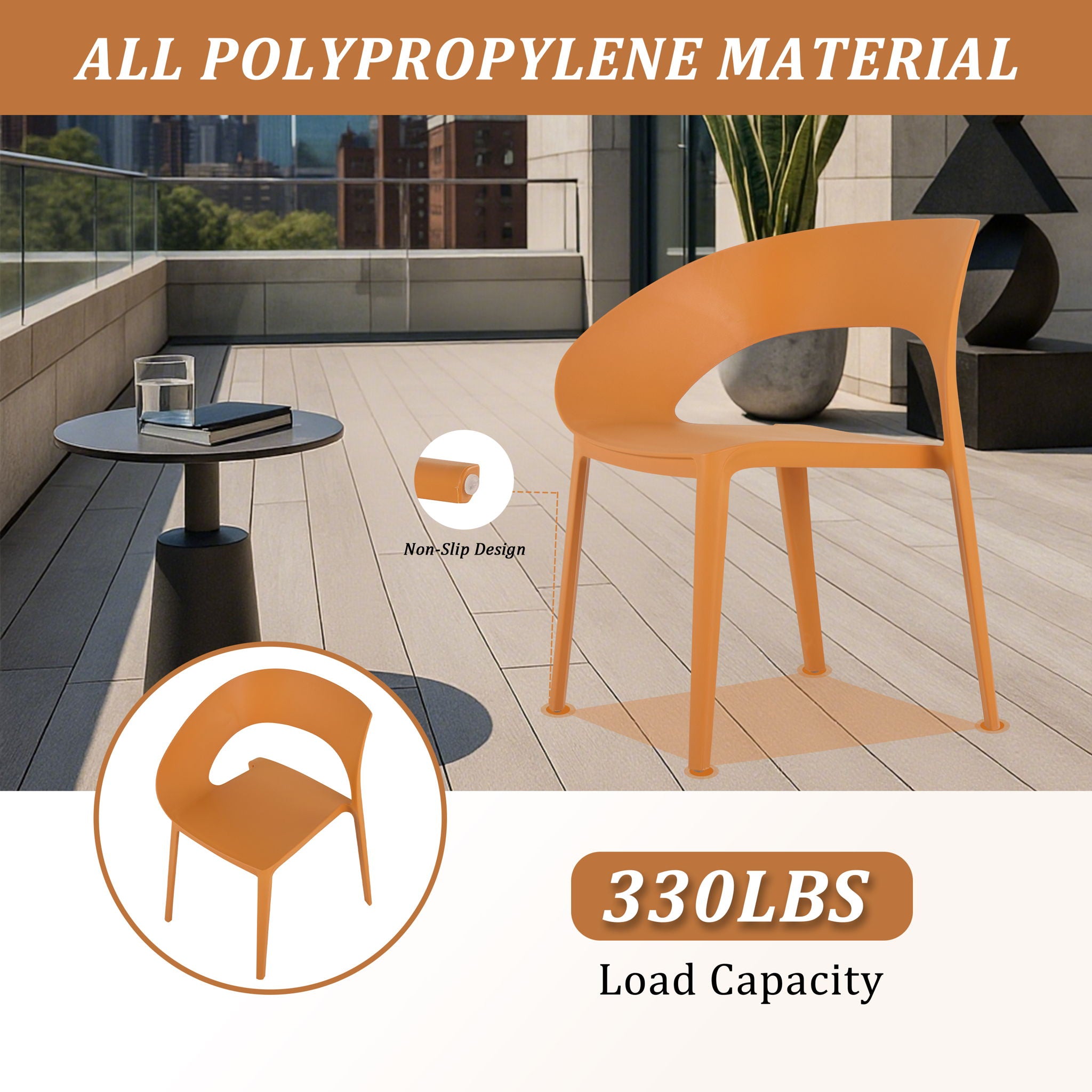 Designed Single Chair, UV Resistant, Waterproof And Wear Resistant