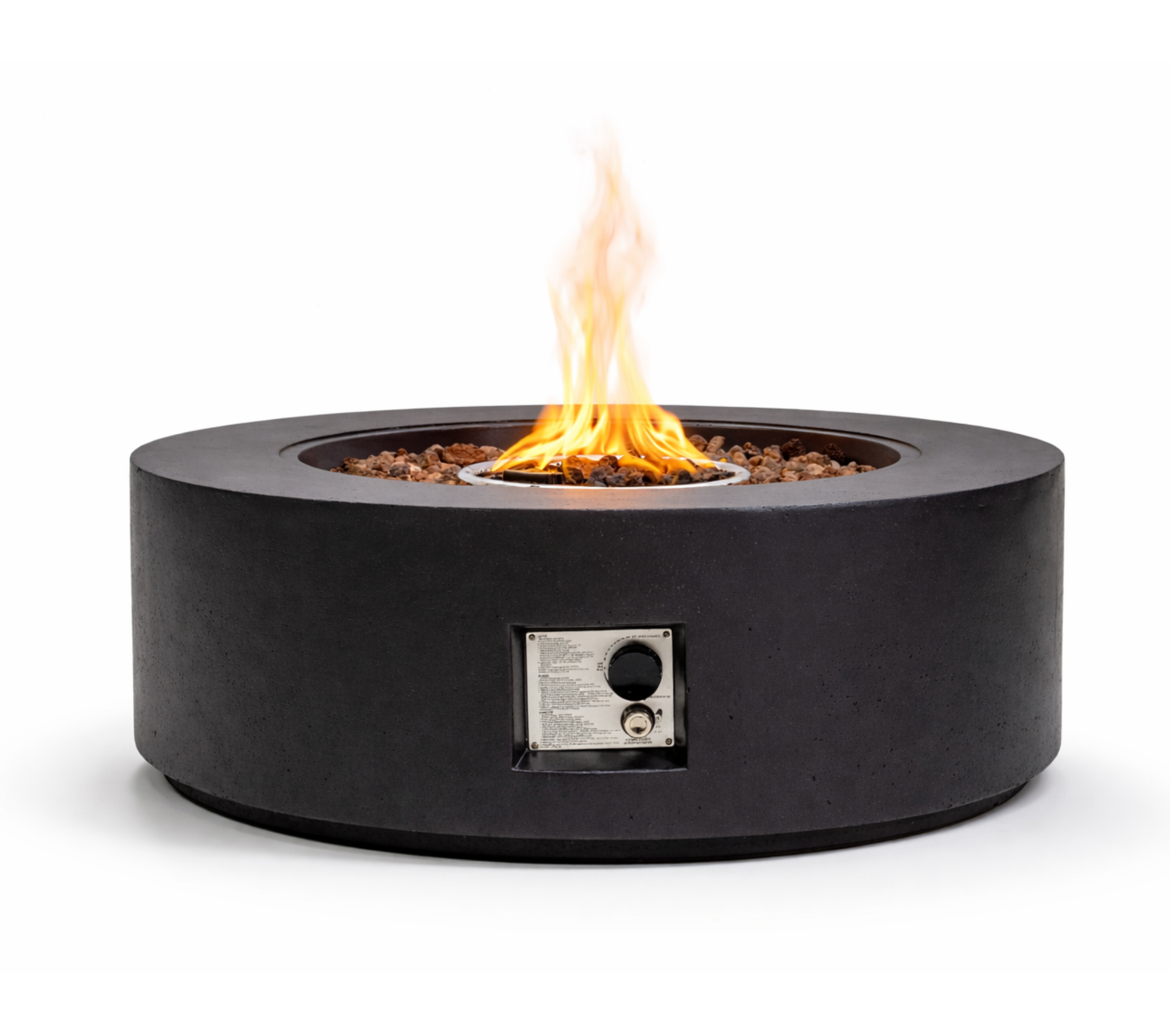 40' Round Outdoor Propane Fire Pit Table