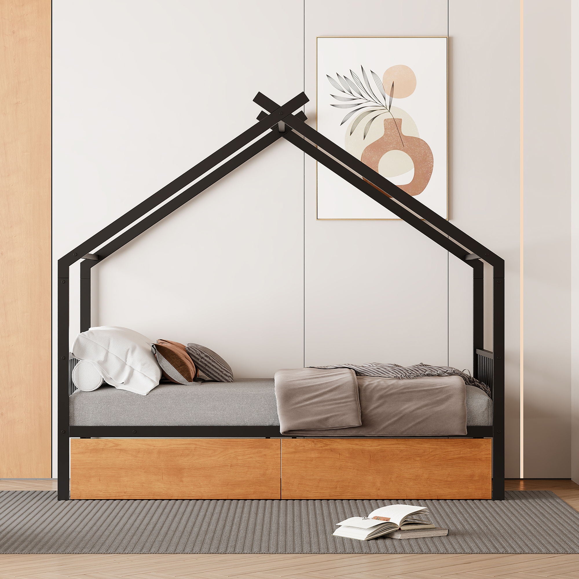 Adorable House Design Bed