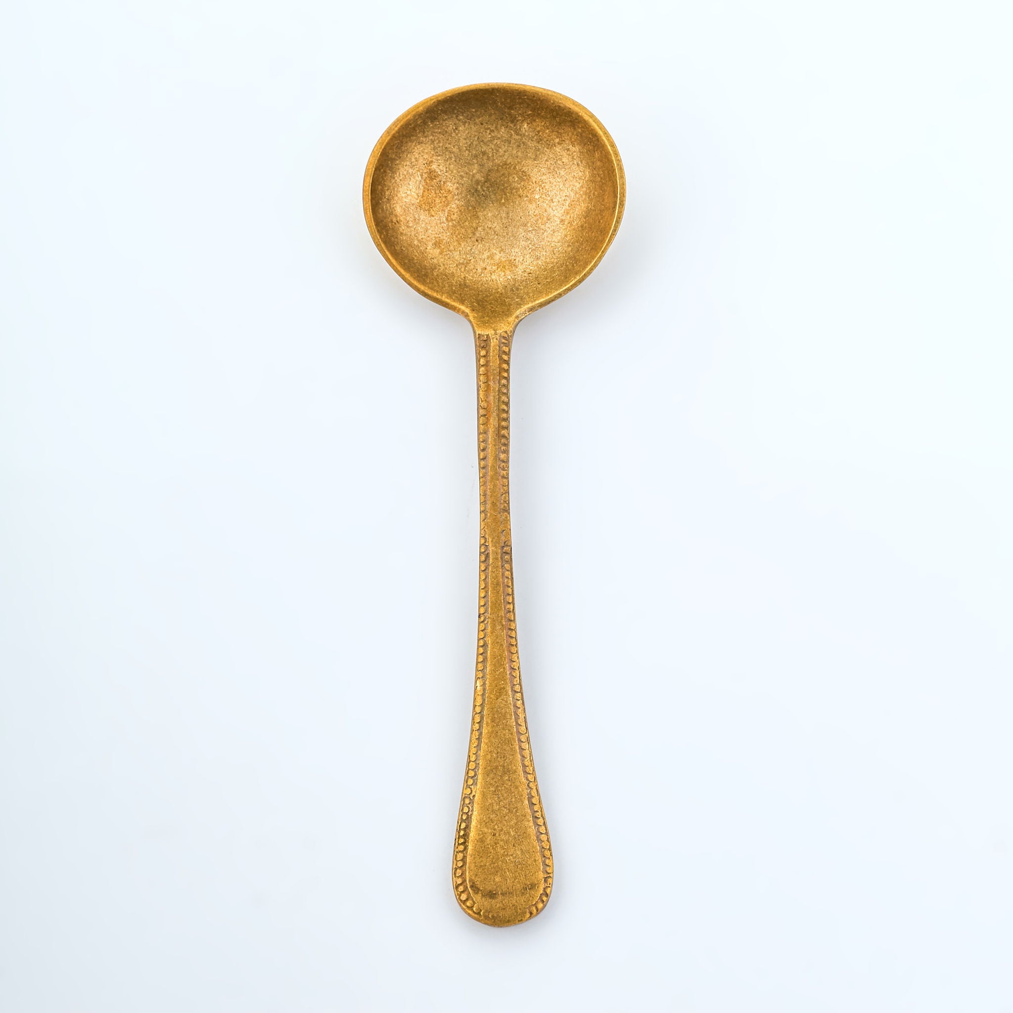 Anuja - Large Serving Spoon - Brass