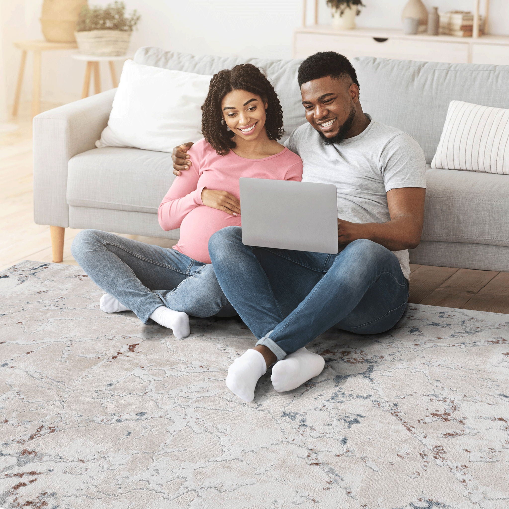 Marfi - 6' X 9' Contemporary Area Rug - Multi