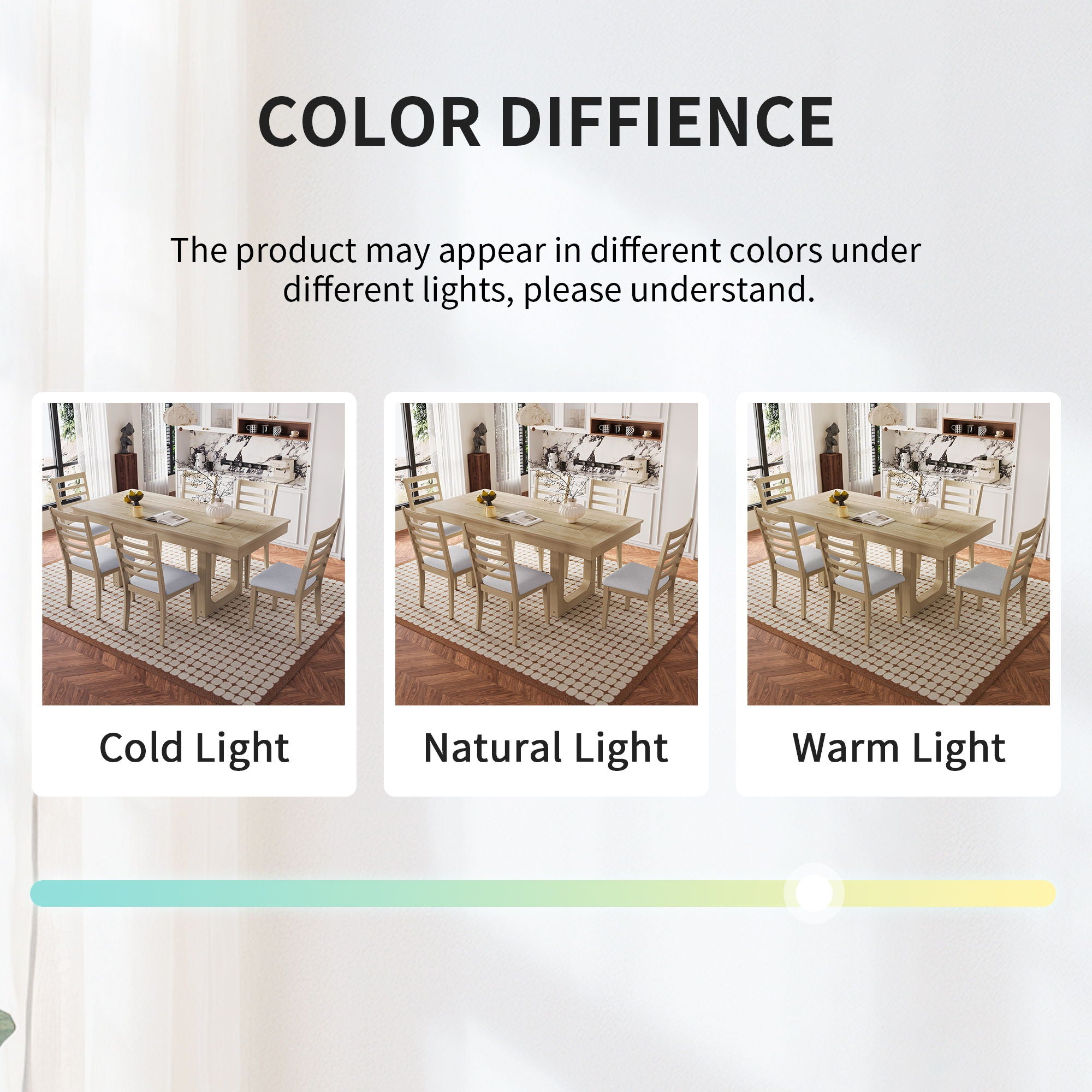 Farmhouse Wooden Kitchen Table With Removable Leaf