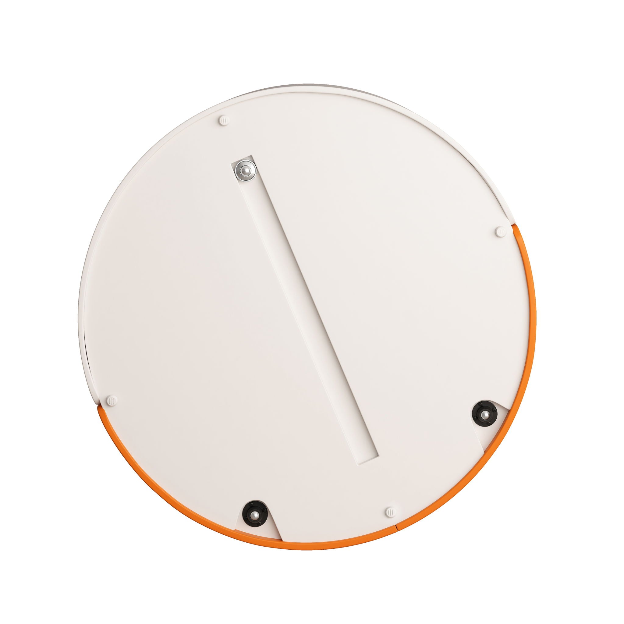 Modern Round Nesting Coffee Table With Extendable Sliding Top