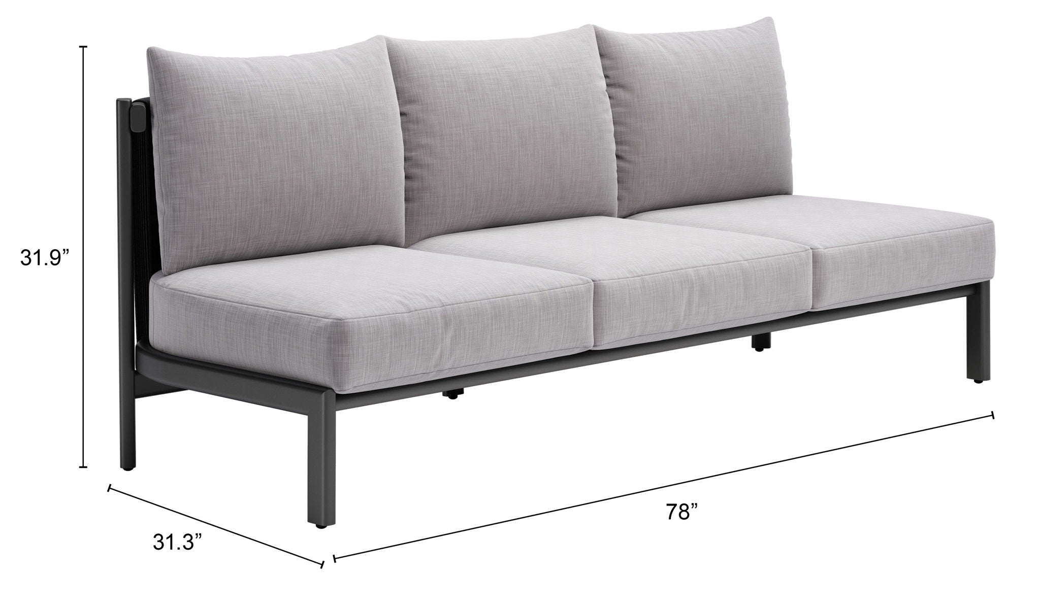 Horizon - Sofa - Gray