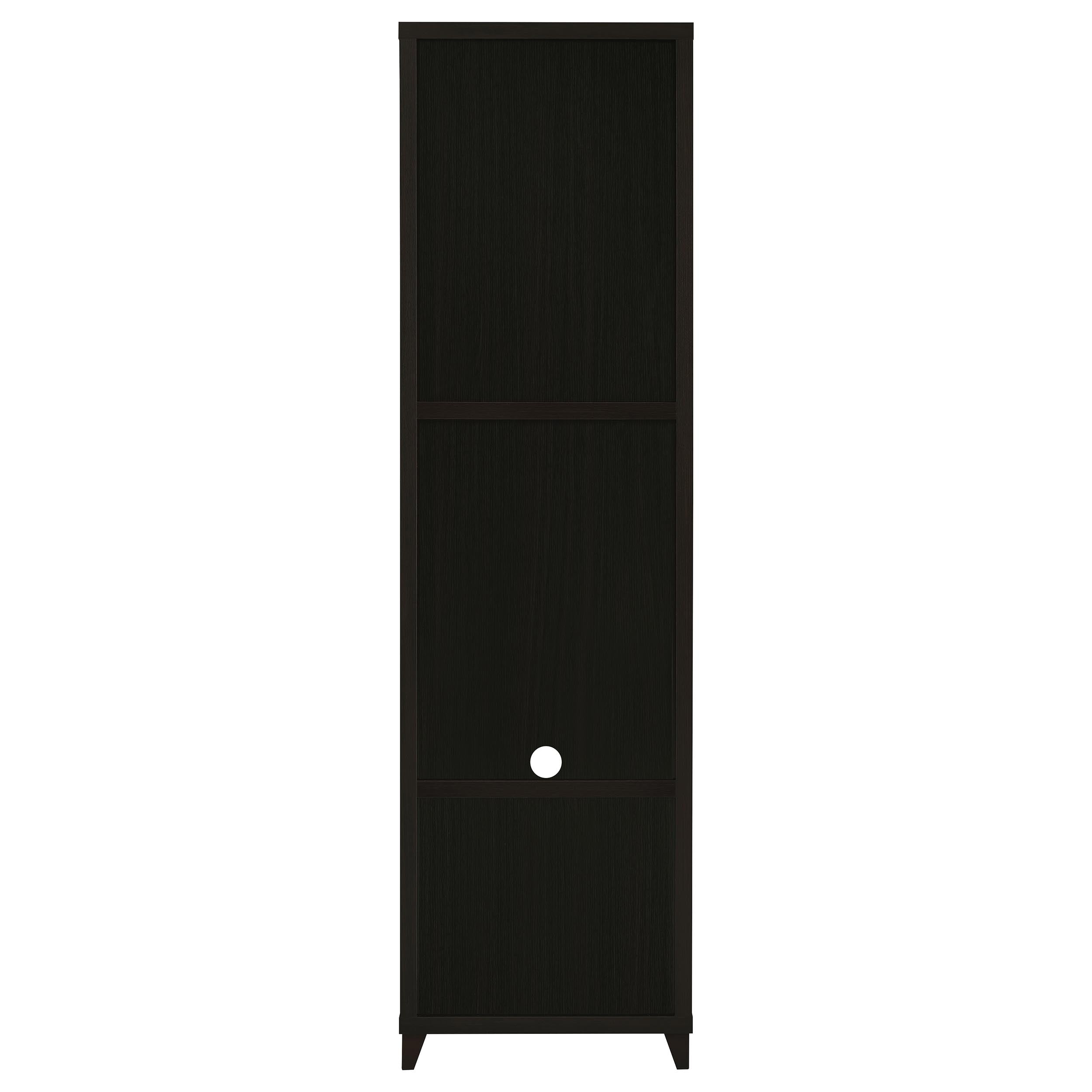 Lewes 4-piece 60-inch TV Entertainment Center Cappuccino-CoasterEssence