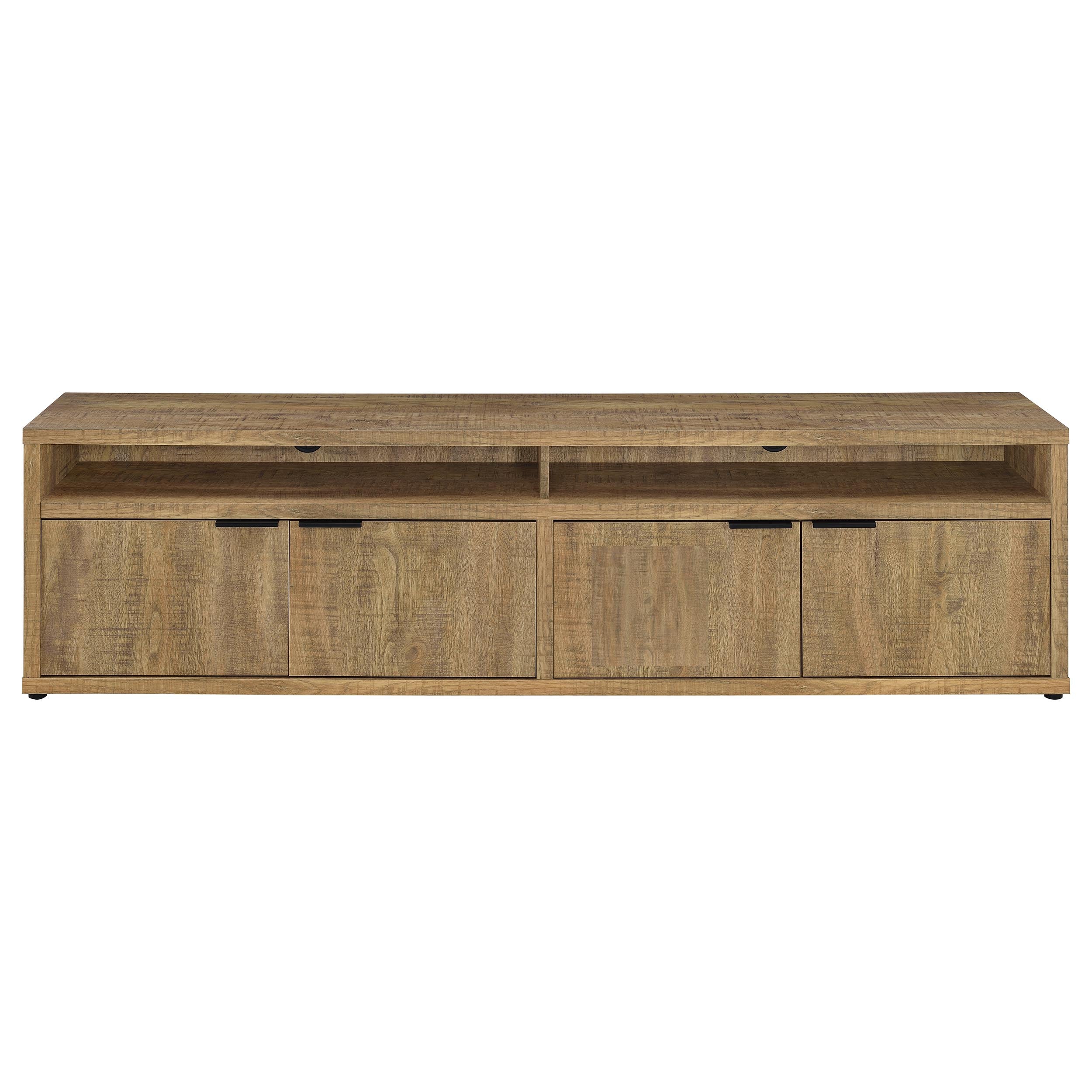 Sentnor 79-inch 4-door Engineered Wood TV Stand Media Console Mango-