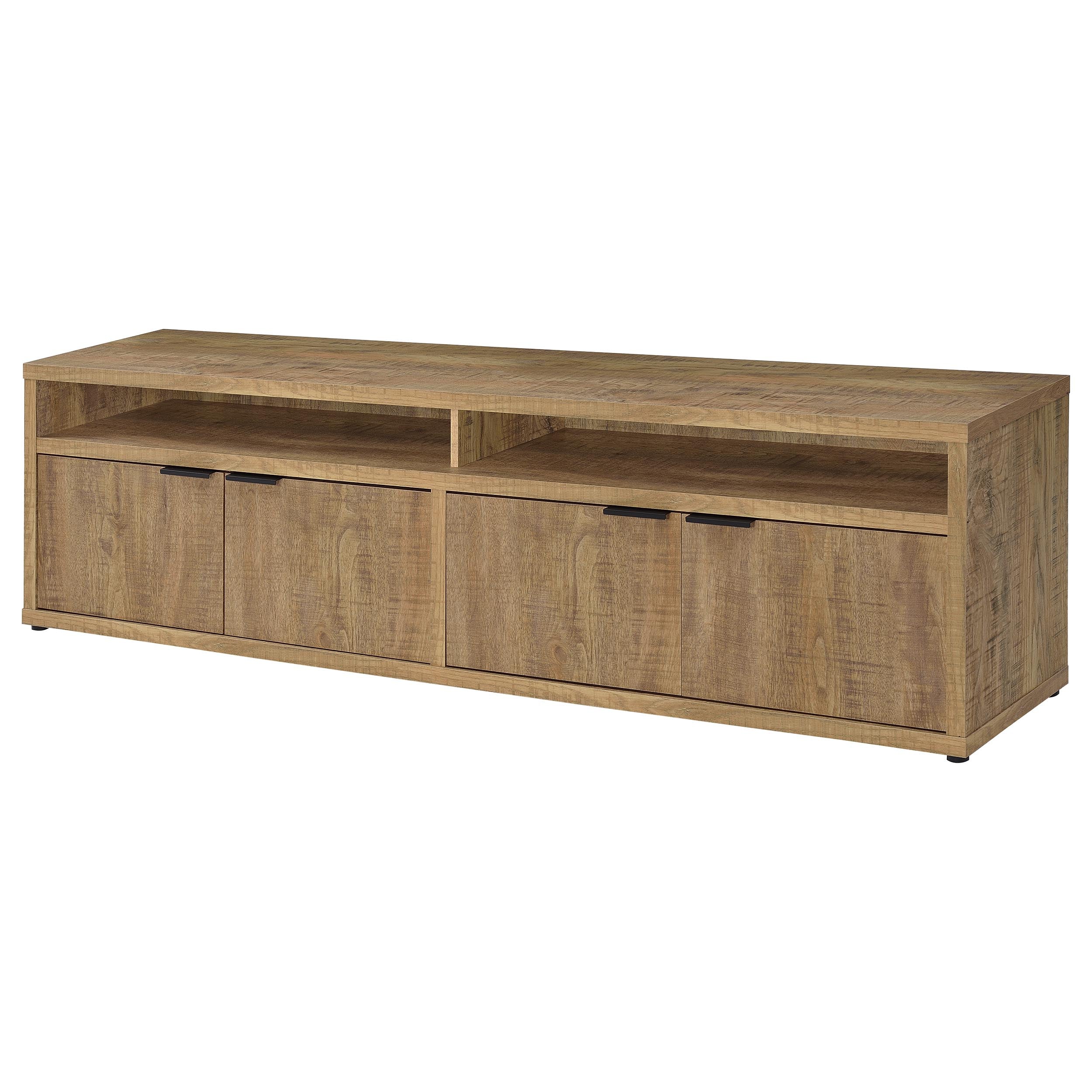 Sentnor 79-inch 4-door Engineered Wood TV Stand Media Console Mango-