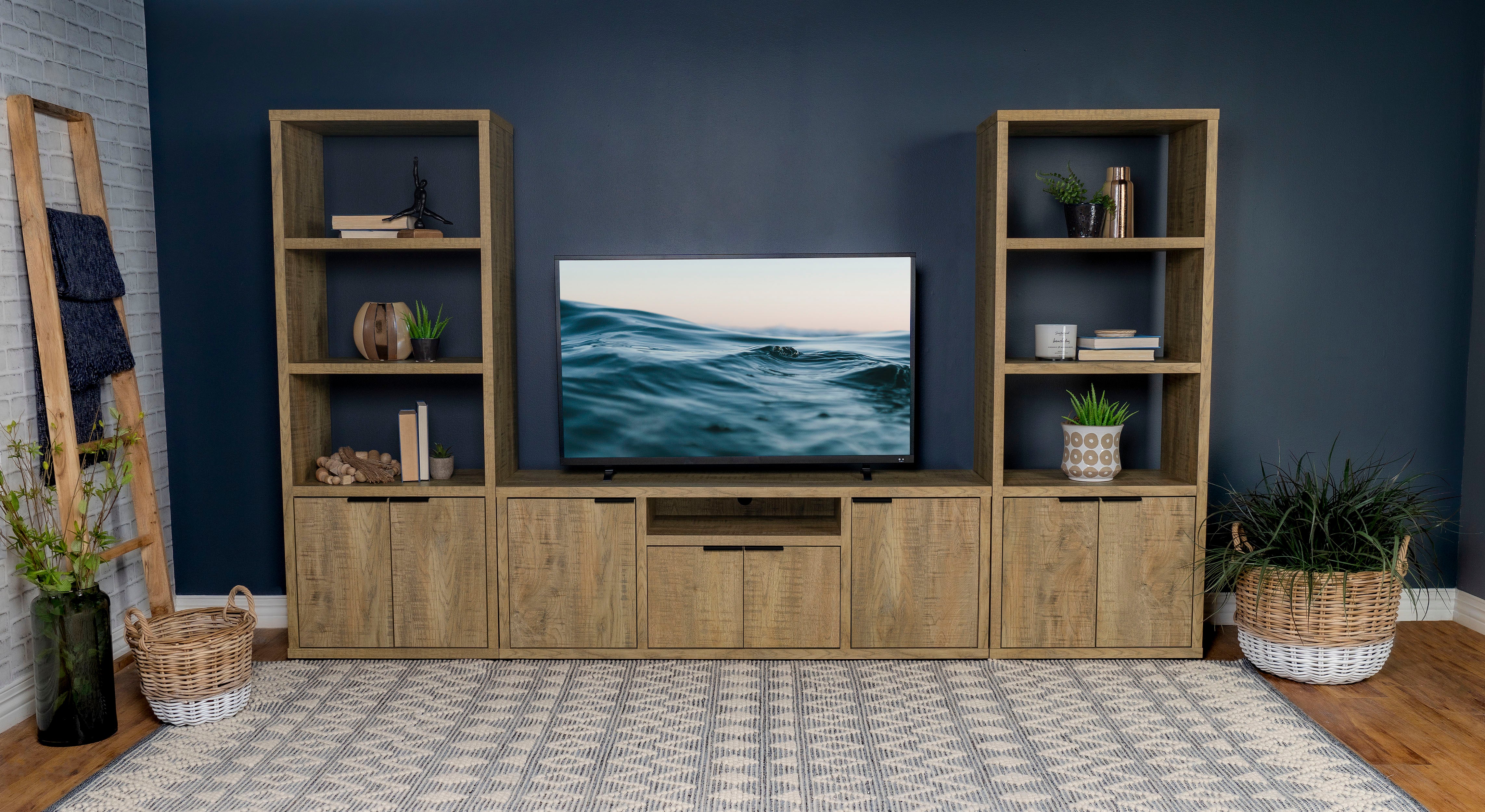Tabby 3-piece 60-inch TV Entertainment Center Mango-