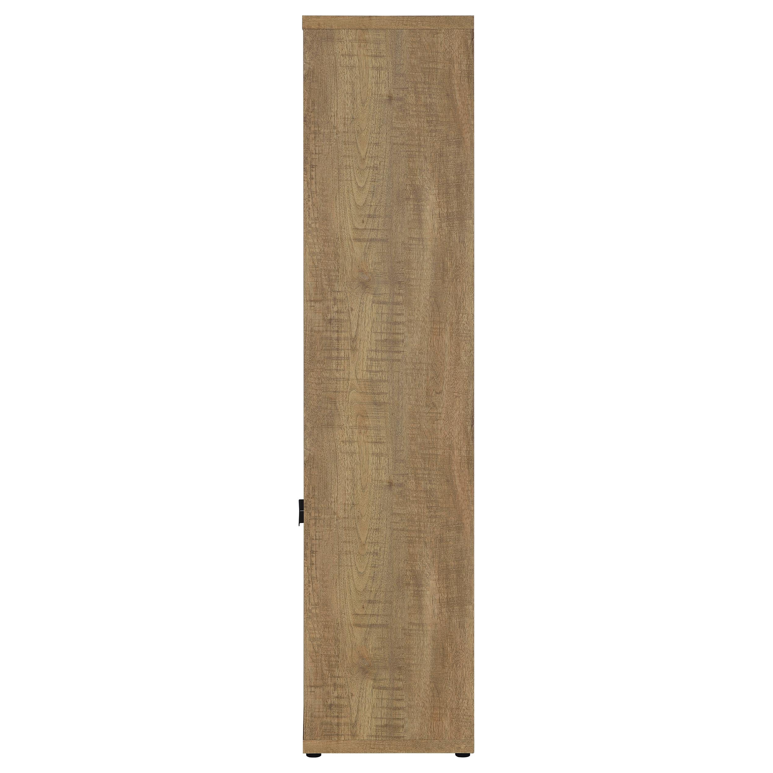Tabby 3-shelf Engineered Wood Media Tower Mango-